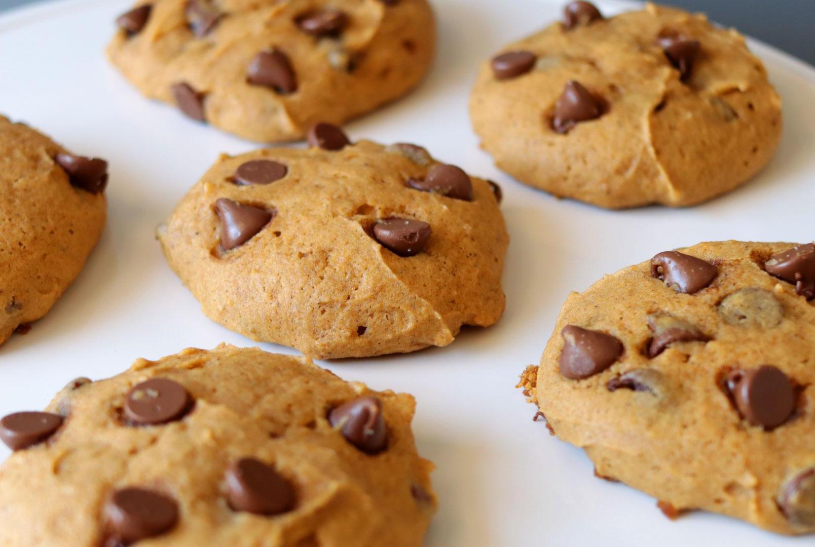 Pumpkin Chocolate Chip Cookies
