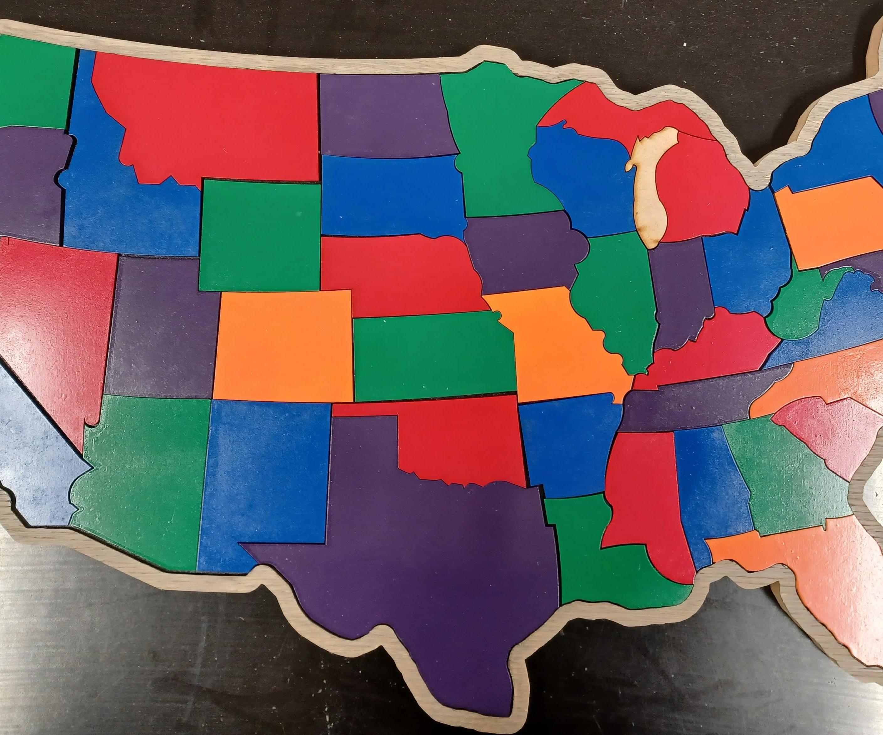 Mapping Out a Puzzle of America