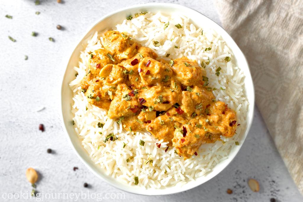 Chicken in Peanut Butter Sauce