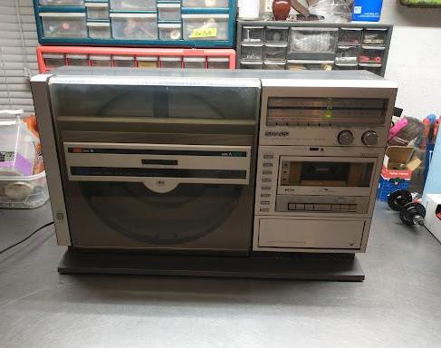 Sharp VZ-3000 Record Player Restoration