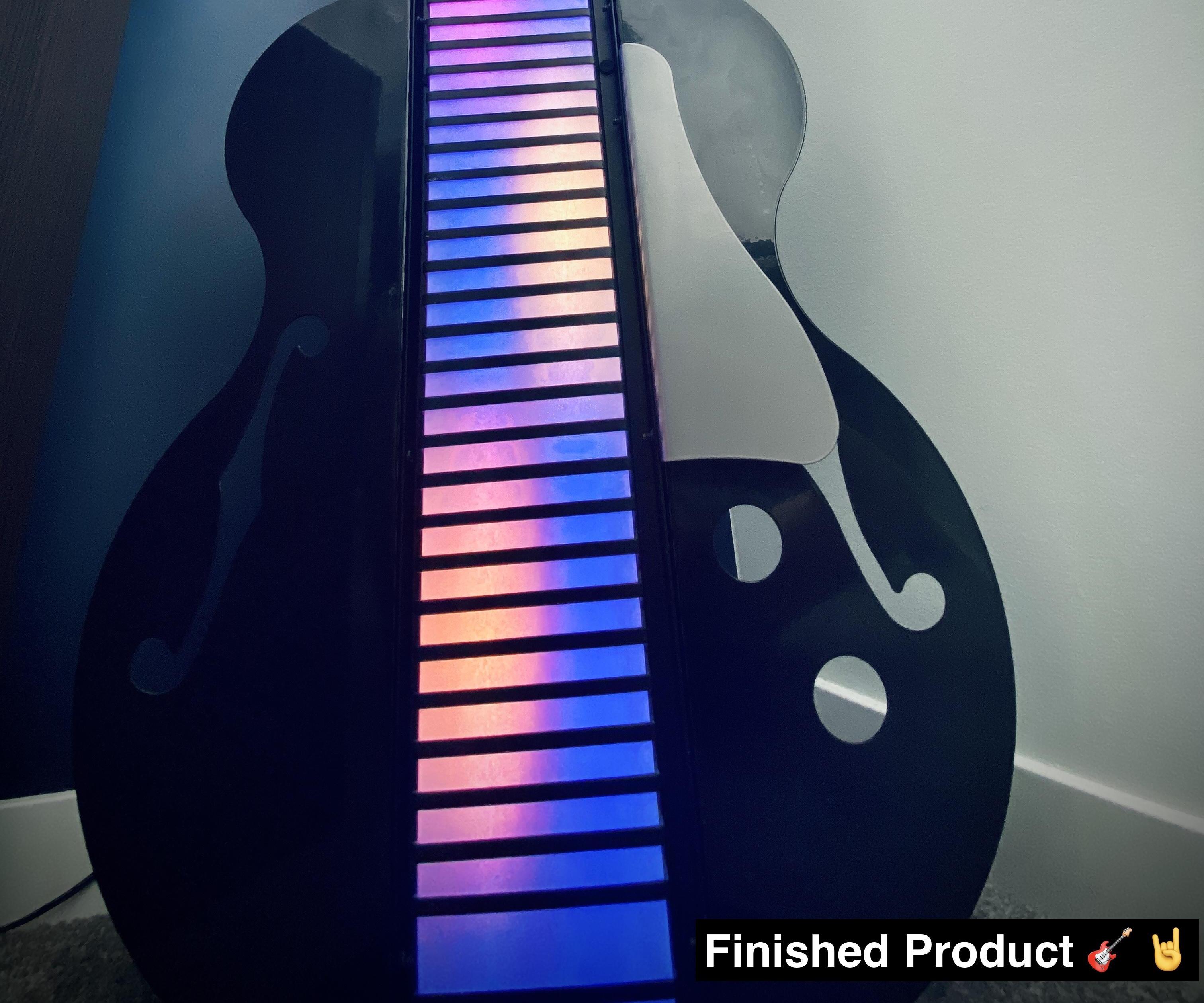 Repurposed CD Rack Light Sculpture