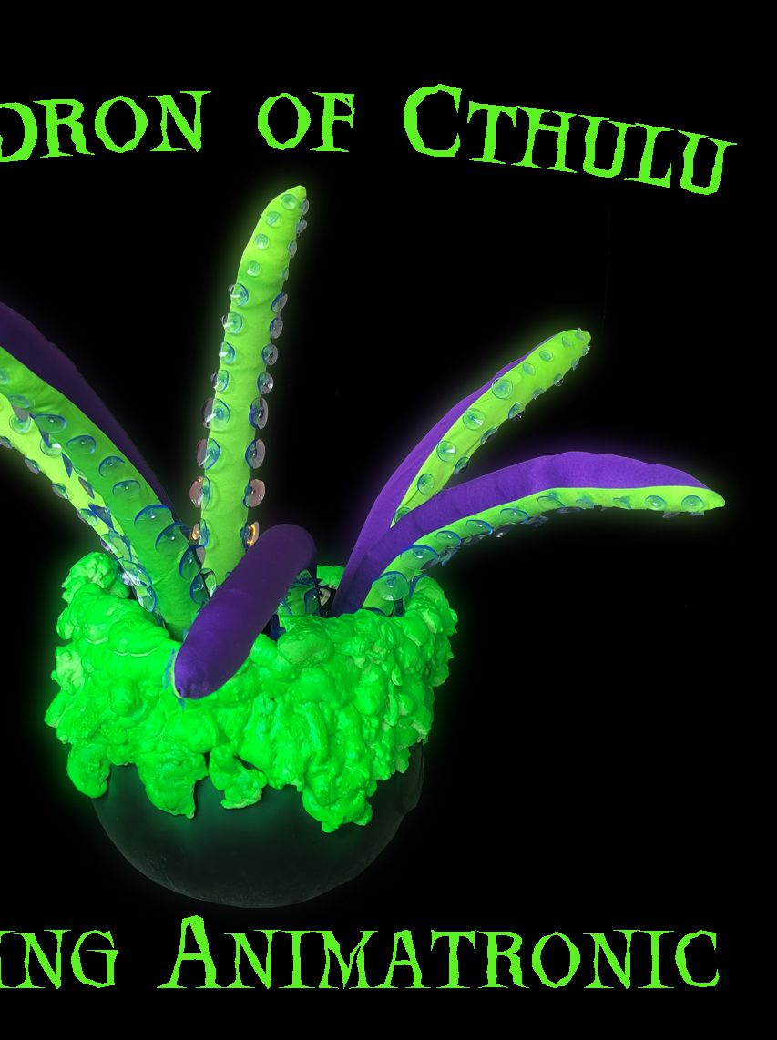 Cauldron of Cthulu - Moving Tentacle Prop
