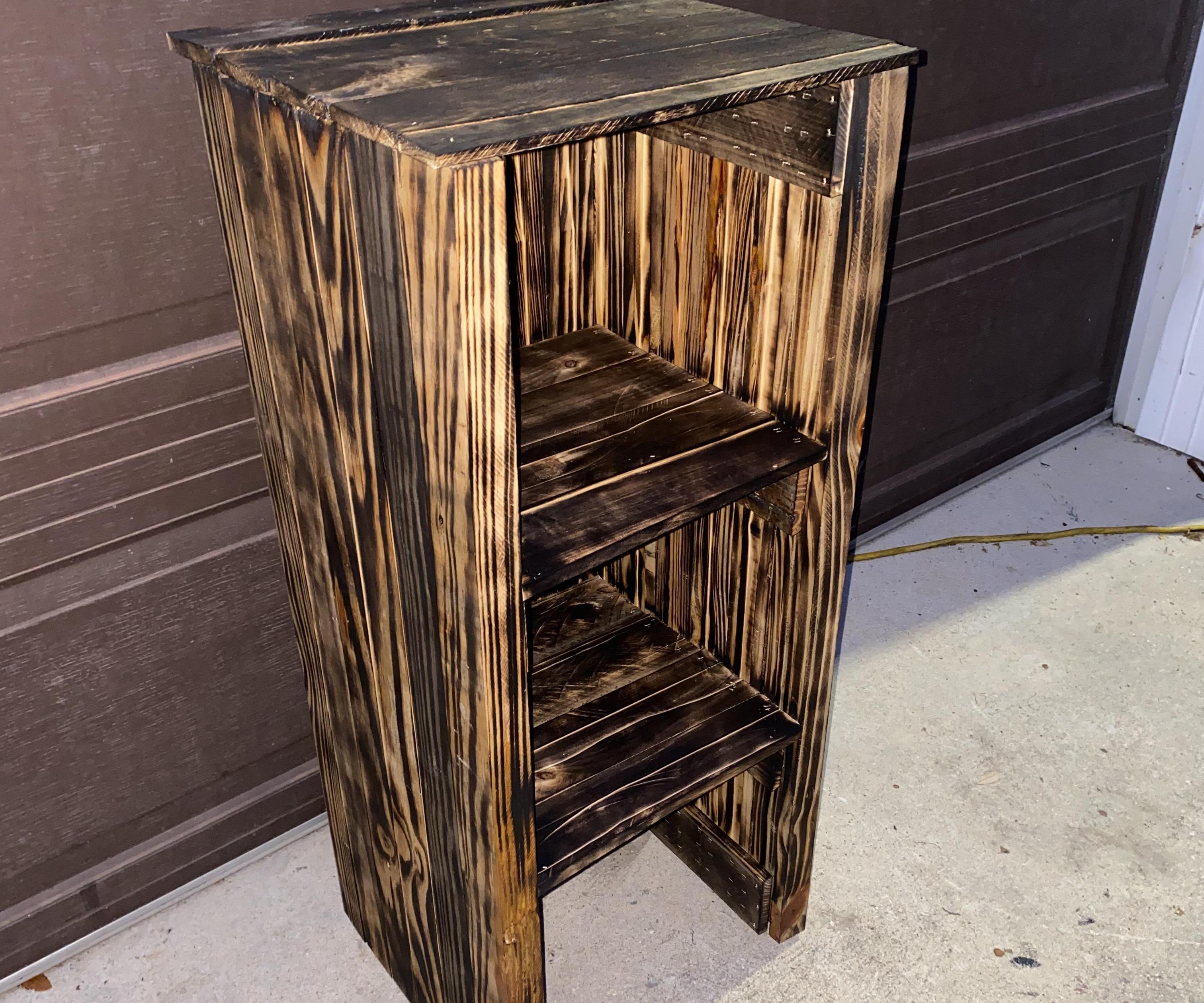 Torched 3 Cube Organizer Shelf