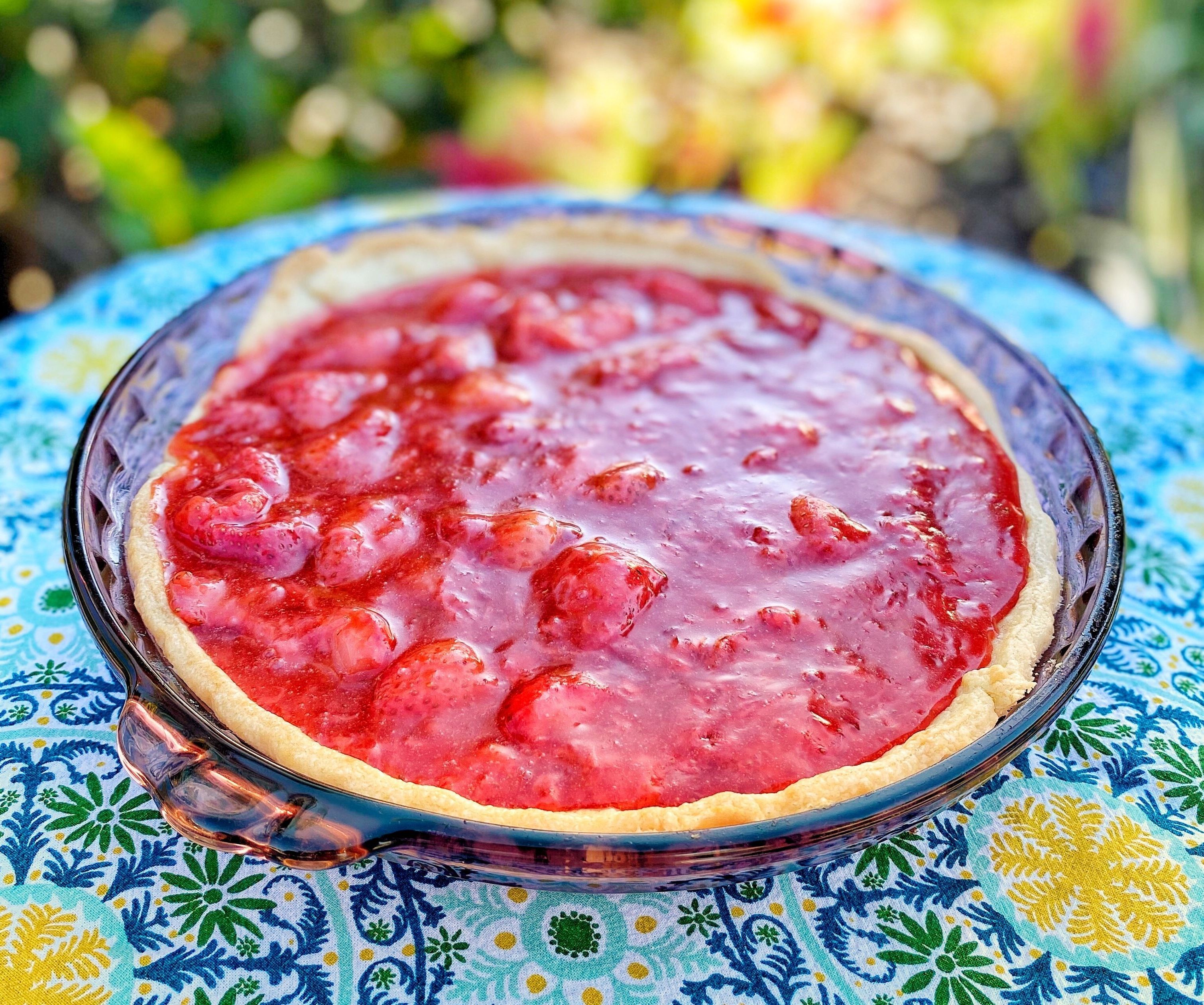 4 Ingredient Easy Strawberry Pie