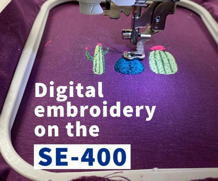 Digital Embroidery Machine Setup 