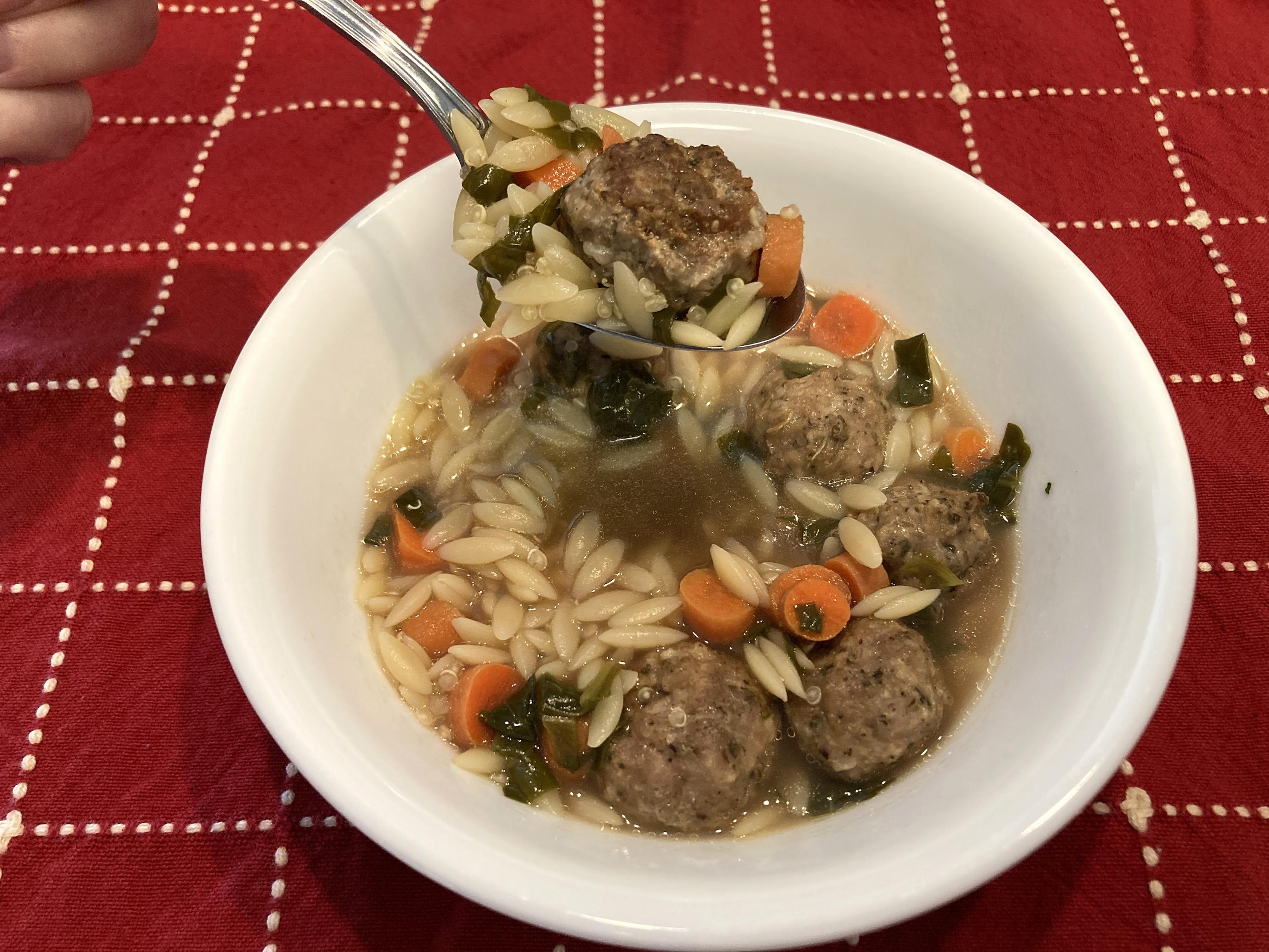 "Souper" Easy Pork Meatball Soup