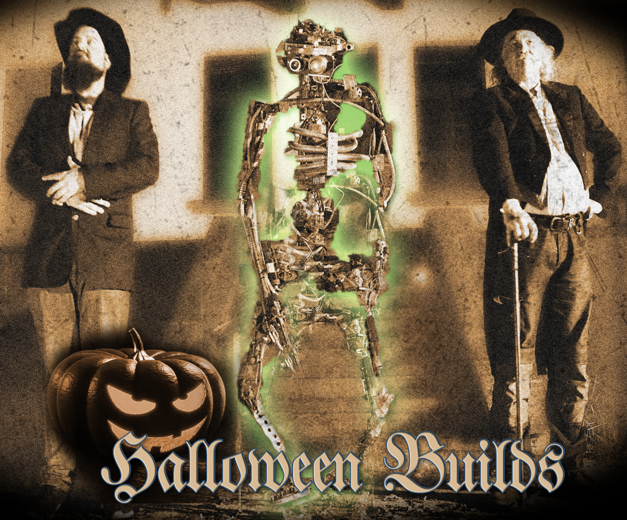 DIY Halloween Skeleton Droid / Dummy 