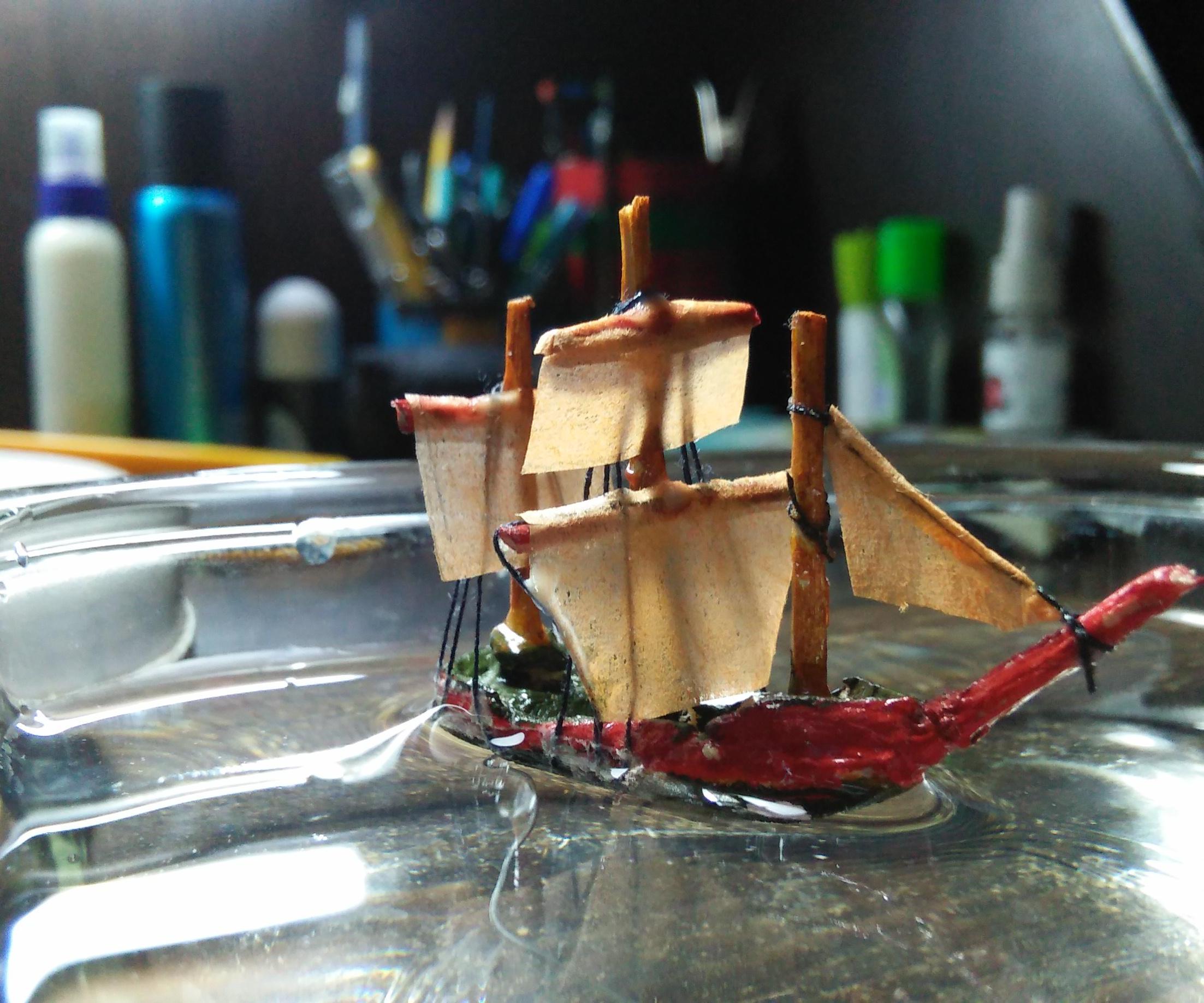 DIY [1:250] Model Sail Ship(Very Easy)