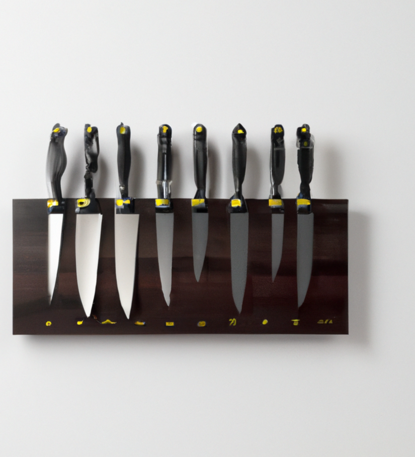 Wall Mounted Magnetic Knife Holder