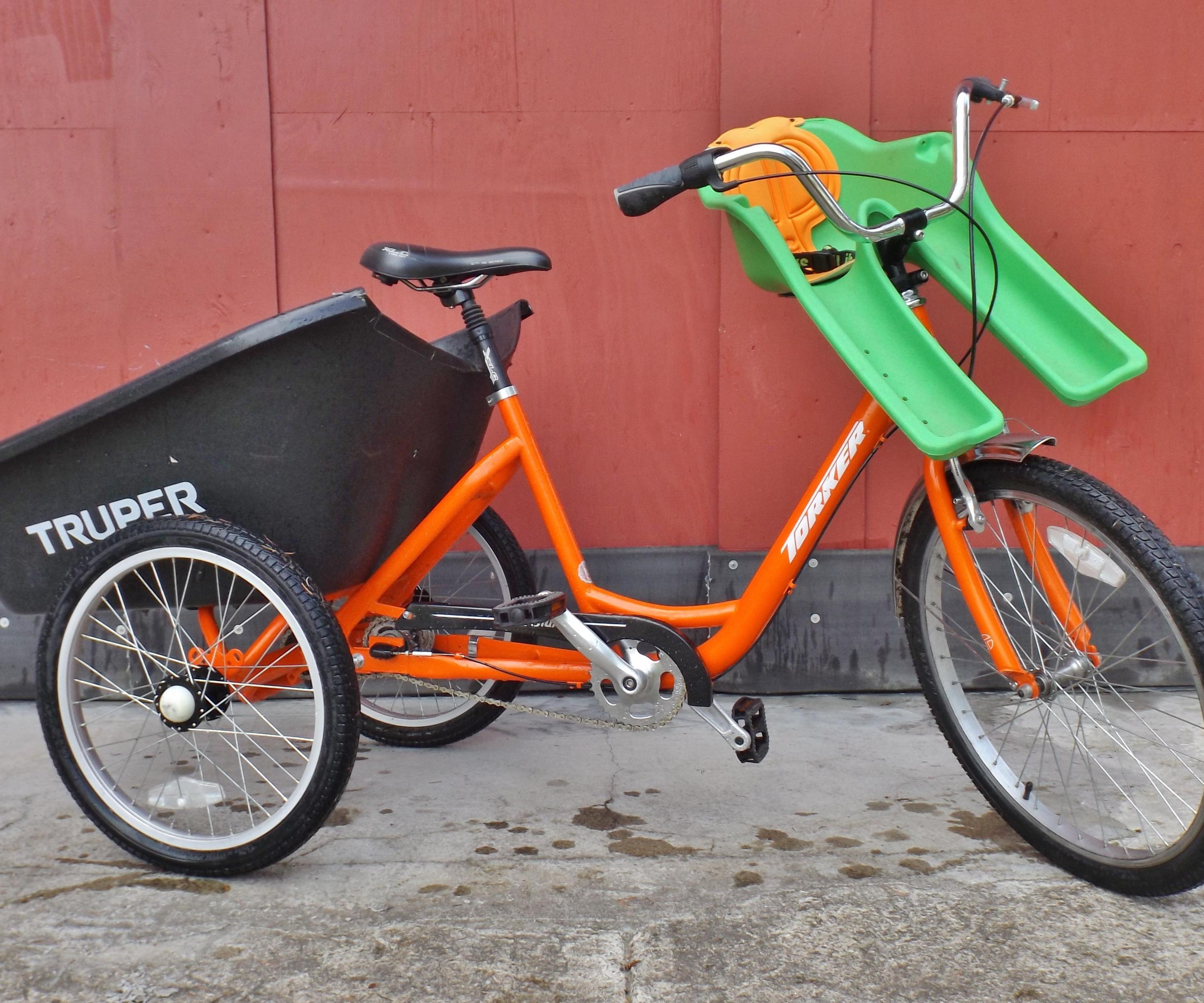 Cargo Bike / Wheelbarrow Trike (aka SUV With Pedals)