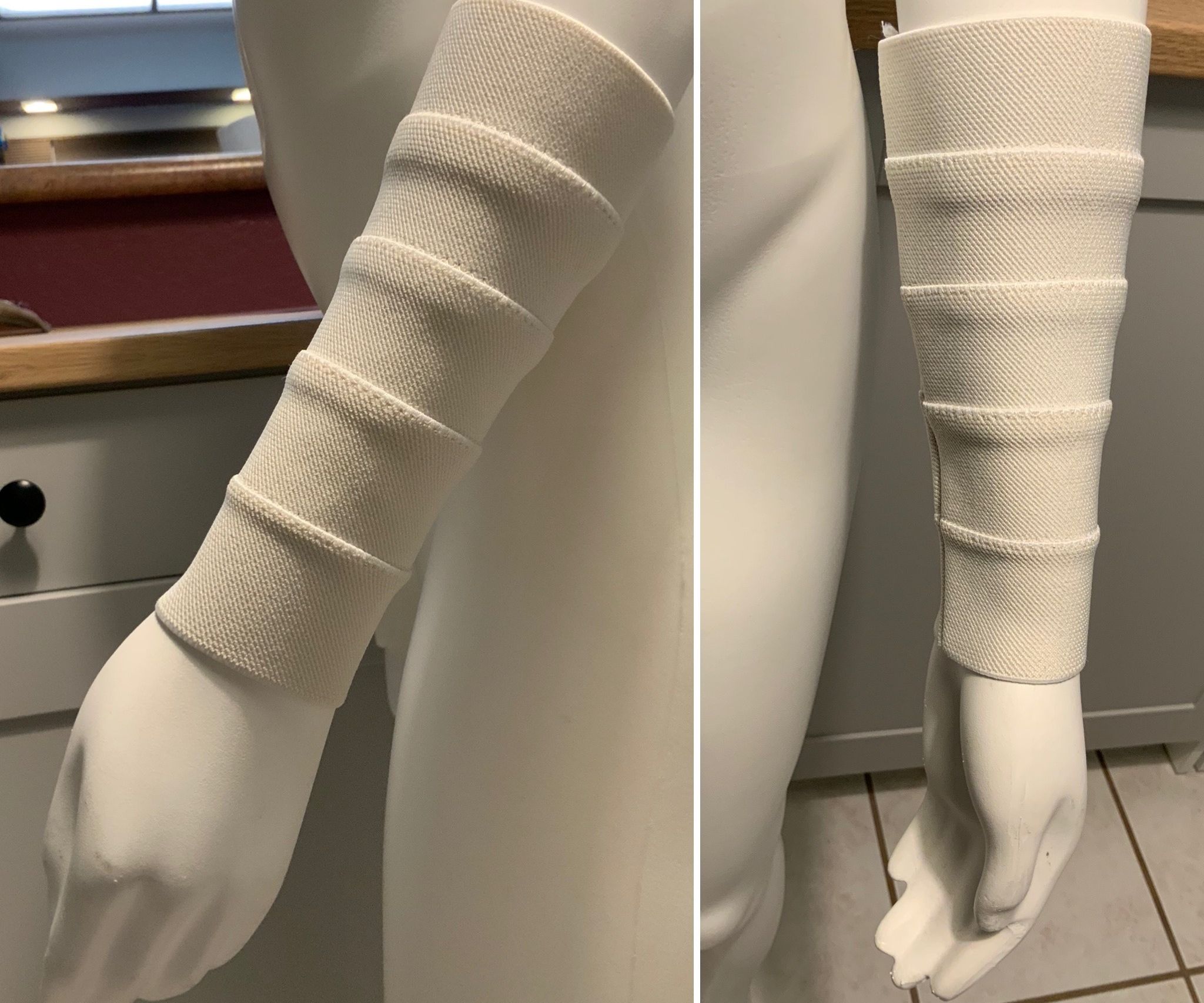 How to Make Faux Wrist Wraps From Elastic