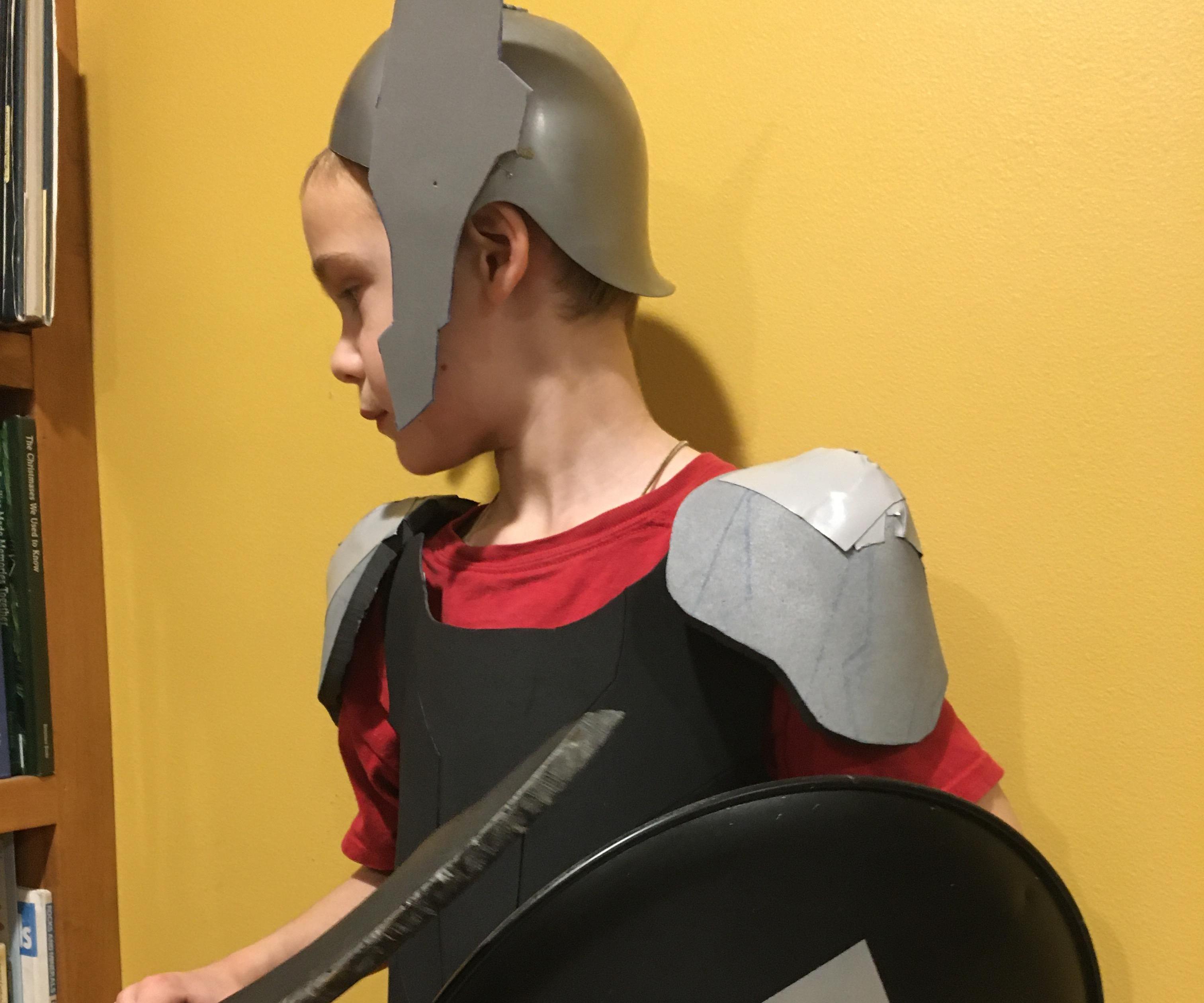Simple Child Gladiator Costume