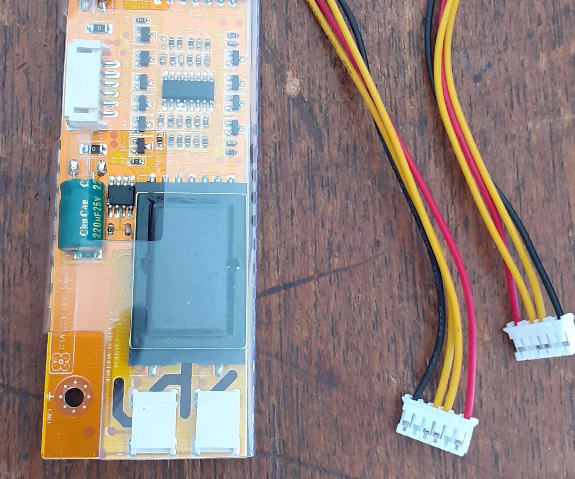 Salvando Um Monitor LG Flatron W2243SV Com Placa Inverter Universal SQB 422 V 1.2