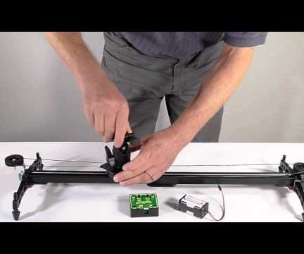 Motorized Video Camera Slider 
