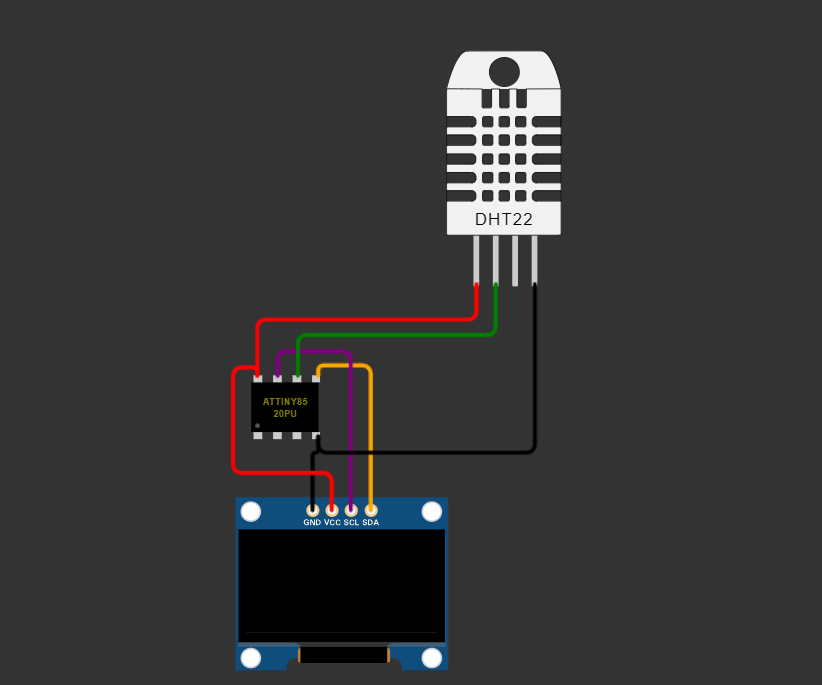 Weather Station Using Attiny85 Microcontroller With Oled Display