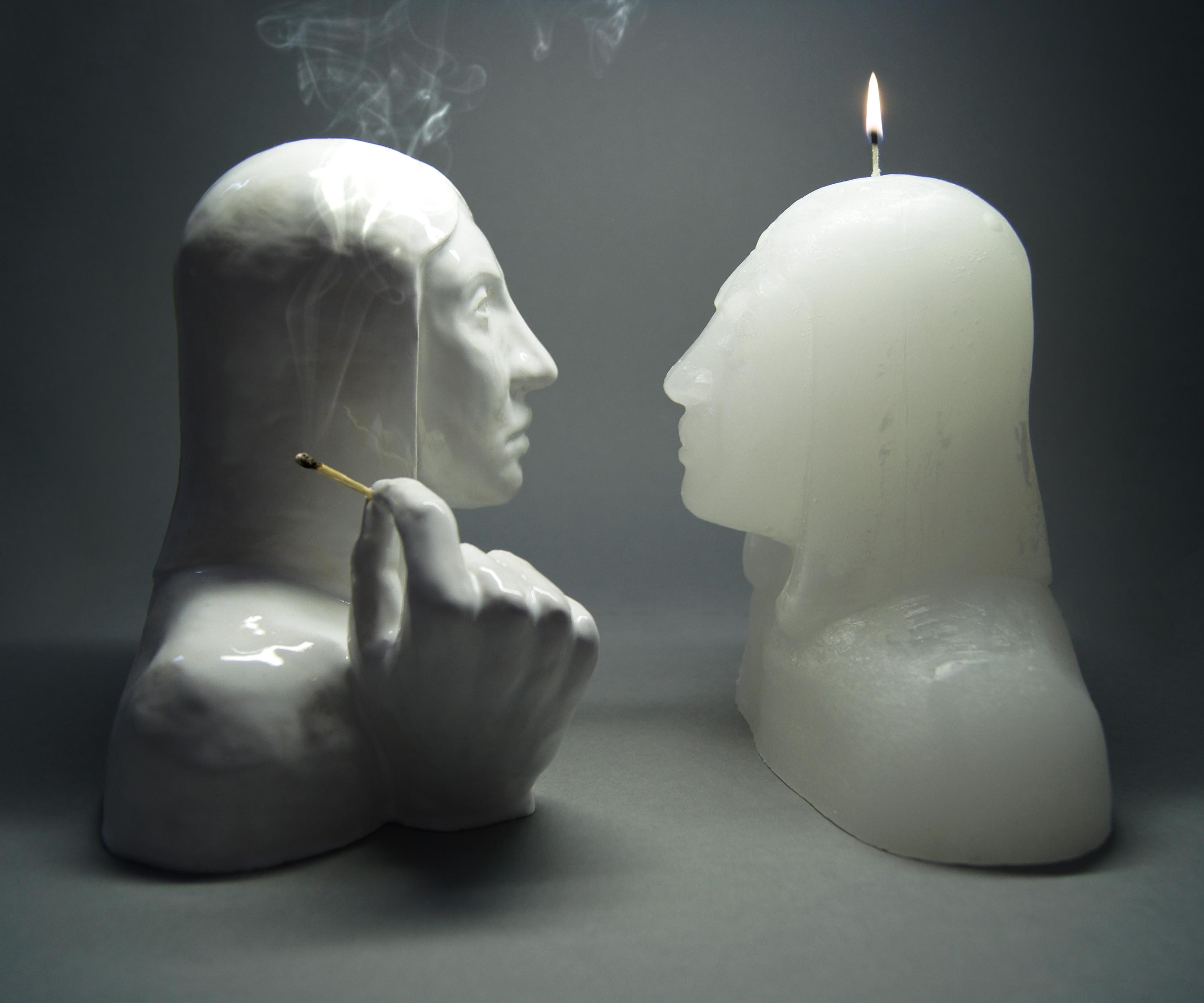 Making a Candle Out of a Sculpture