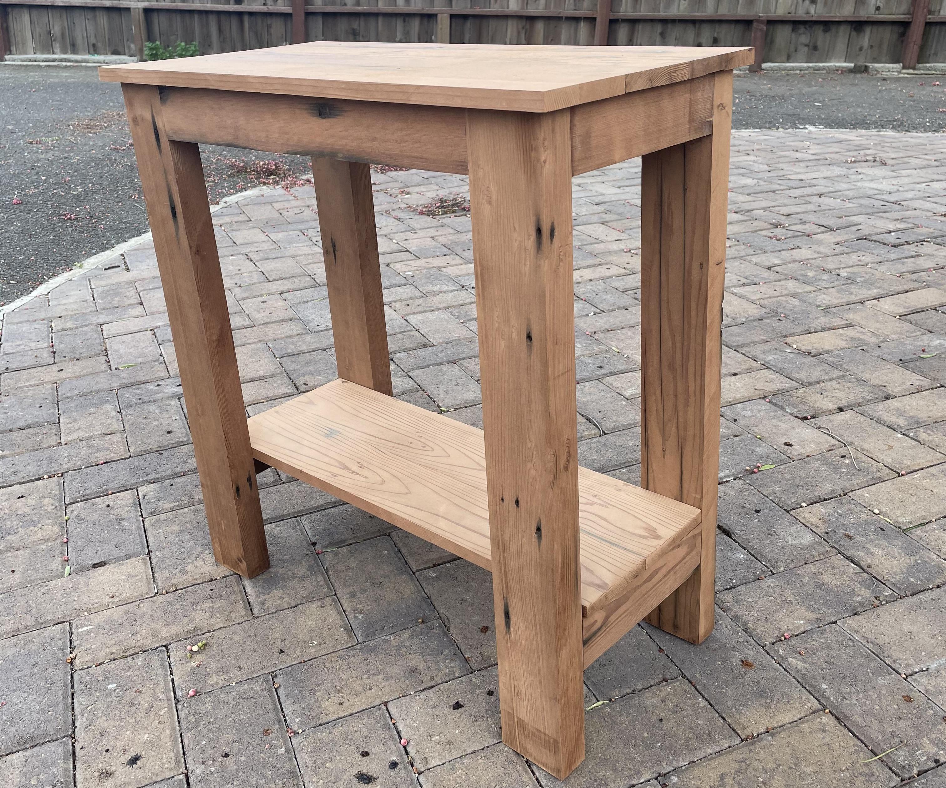Reclaimed Wood Farmhouse End Tables