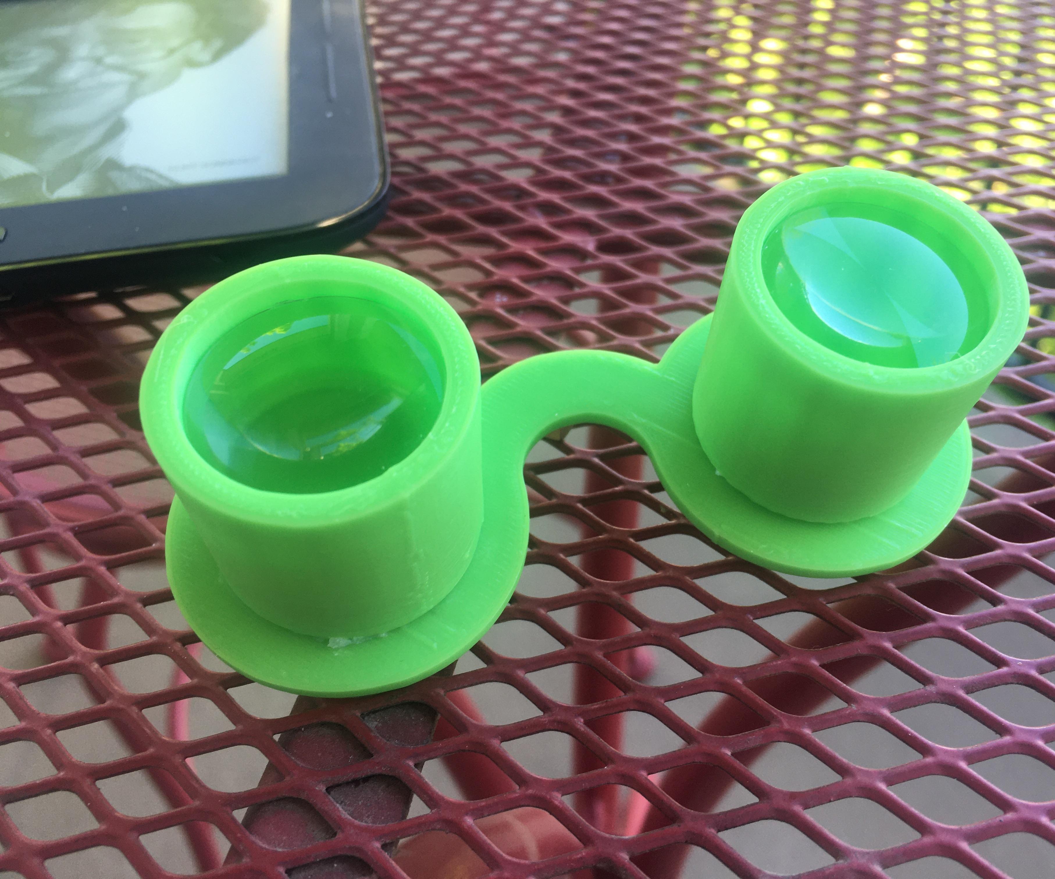 DIY 2.5x to 5x Opera/Concert Glasses