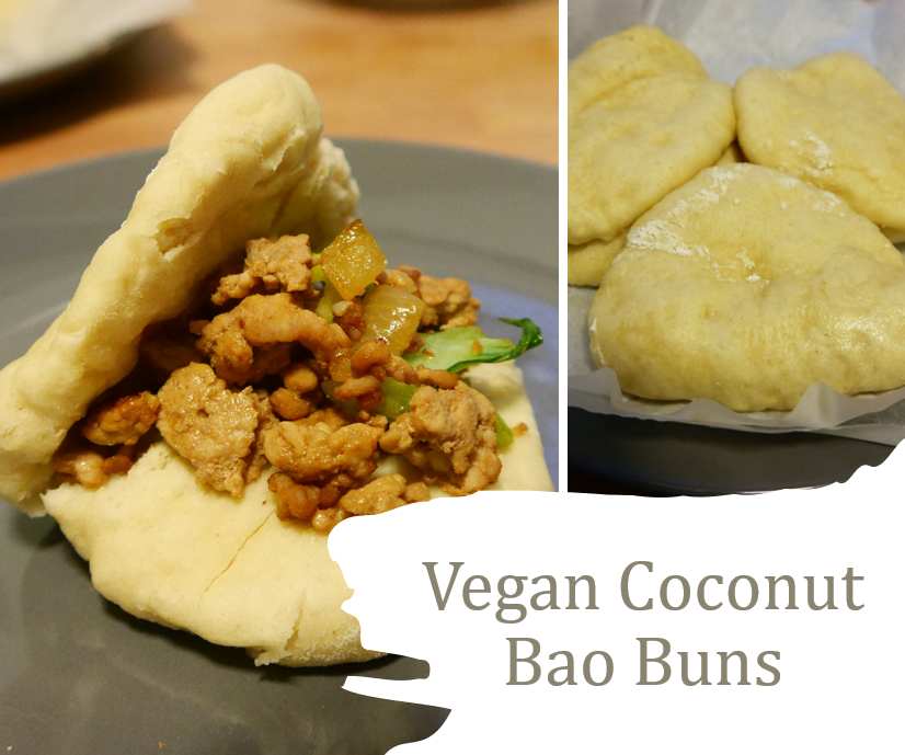 Quick & Easy Vegan Coconut Bao Buns