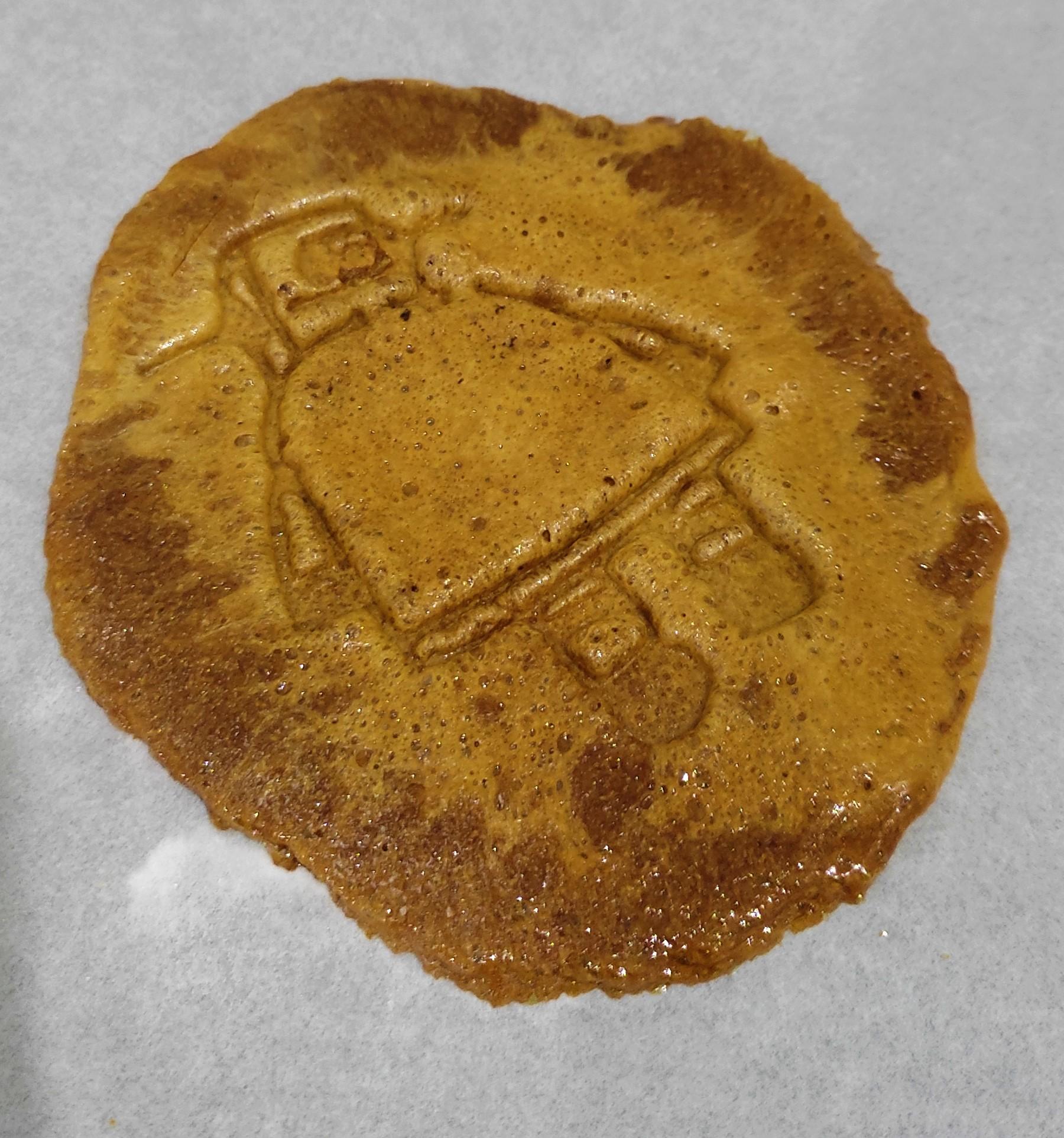 🍪 Dalgona Robot Cookie 🍪 