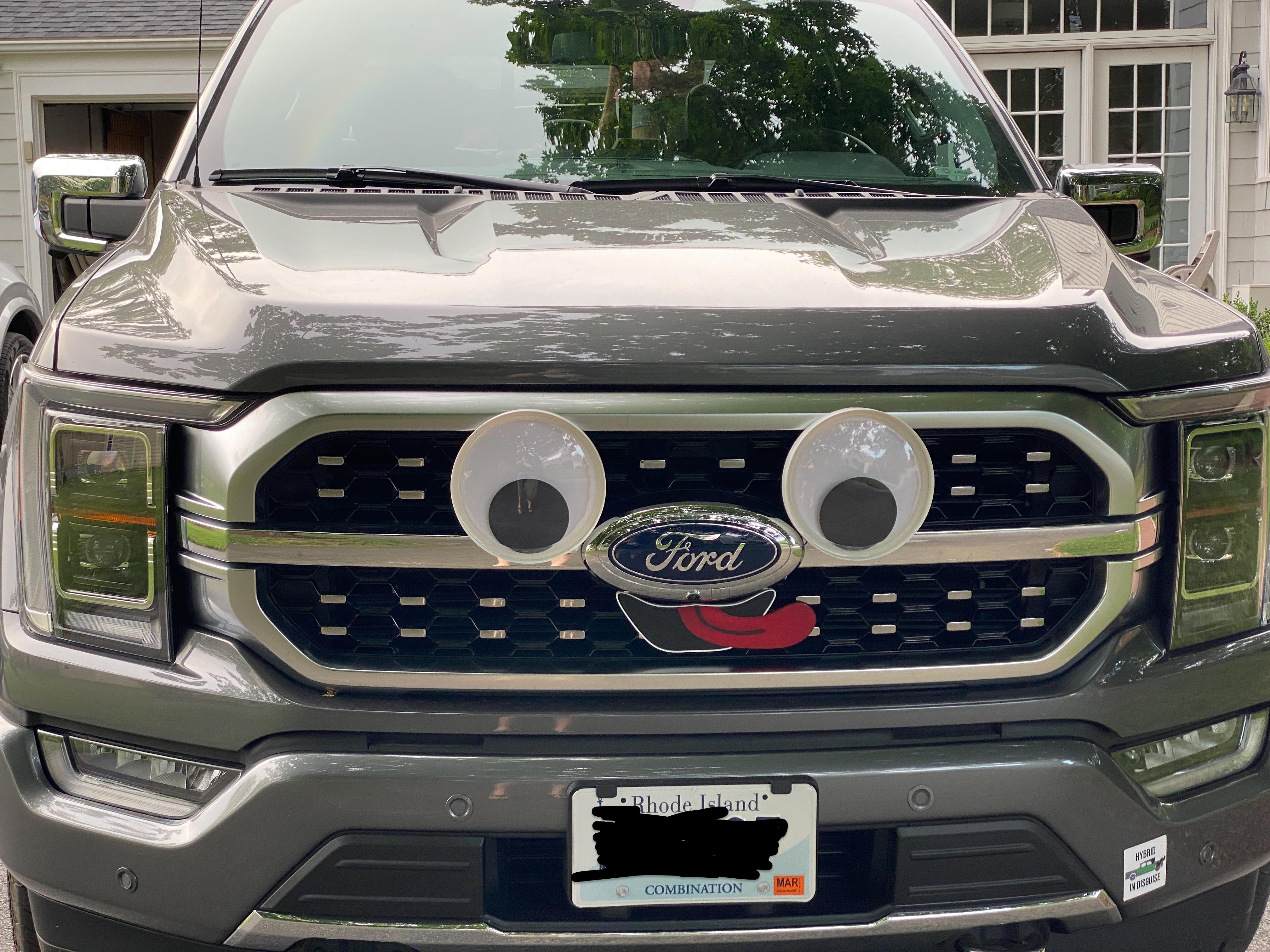 Googly Eye Truck Face