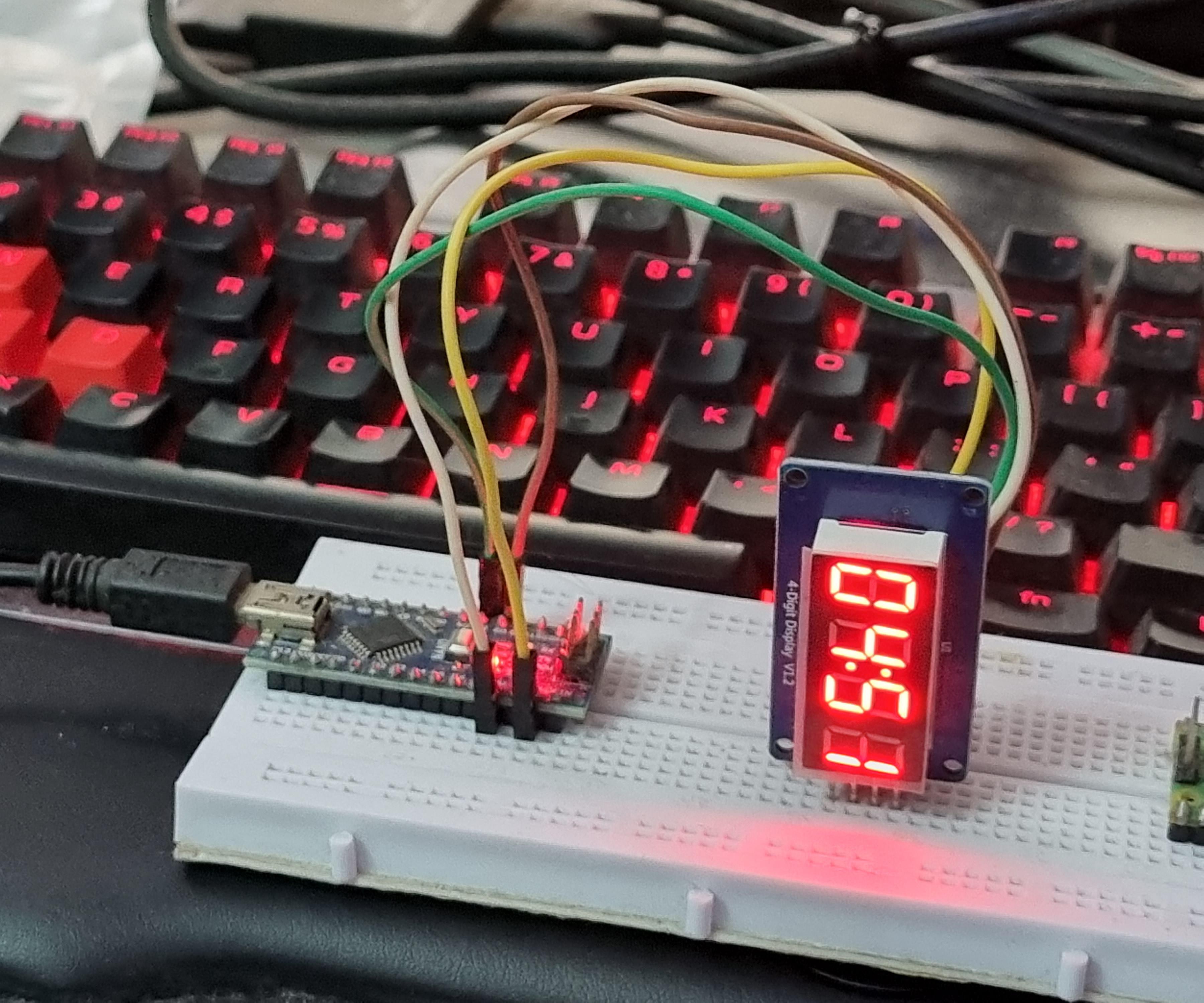Countdown Timer(Minutes and Seconds) With Arduino and TM1637 4-Digit 7-Segment Display.