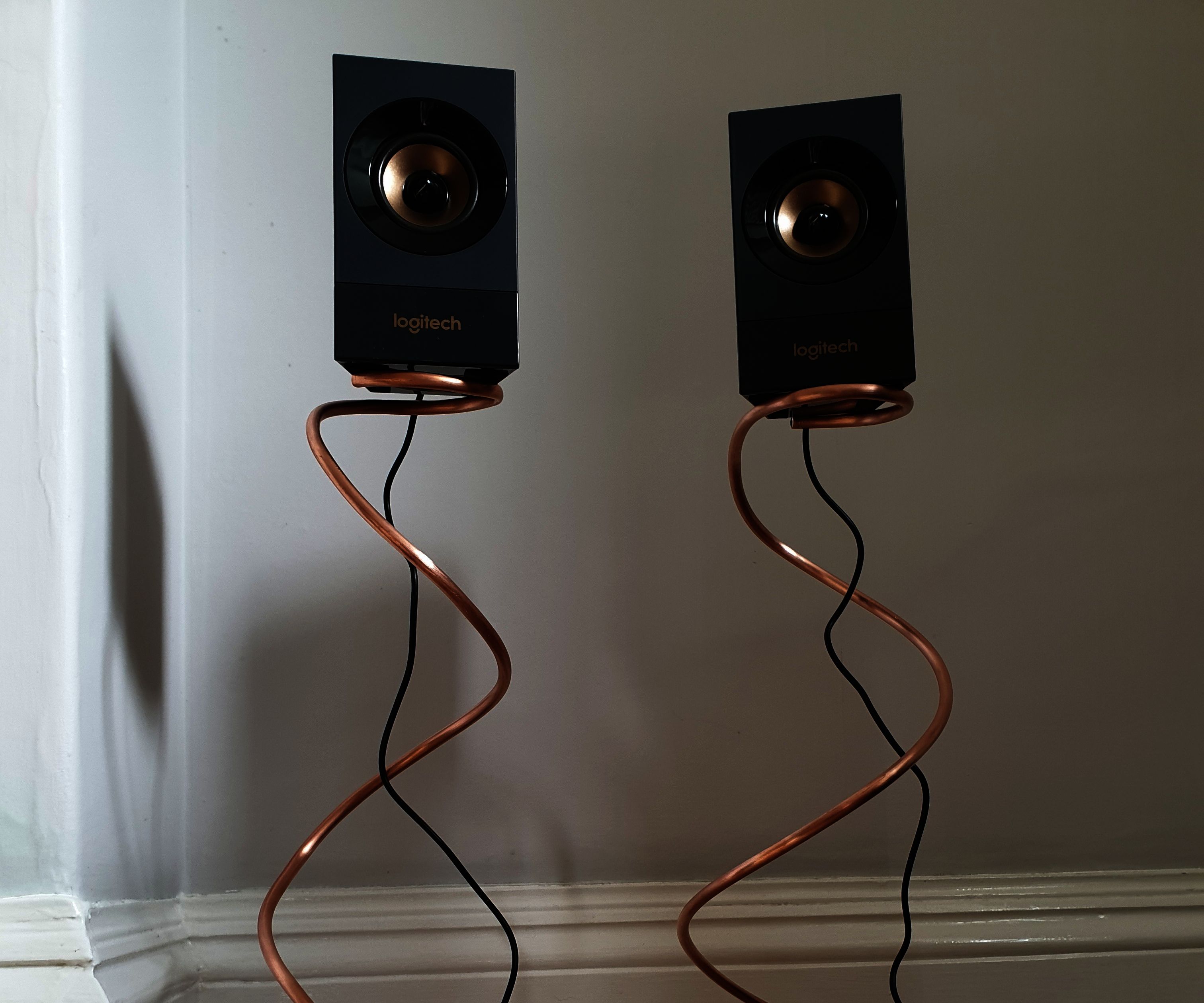 Make Your Own Adjustable Height Speaker Stands