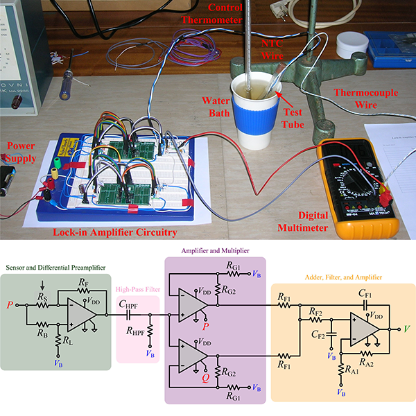 Ultra-low Power Low Voltage Lock-in Amplifier for Embedded Applications