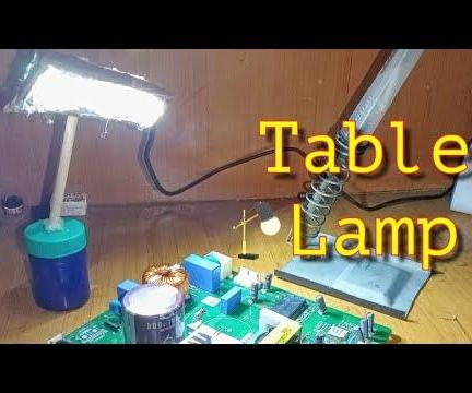 Making USB Table Lamp at Home 💡