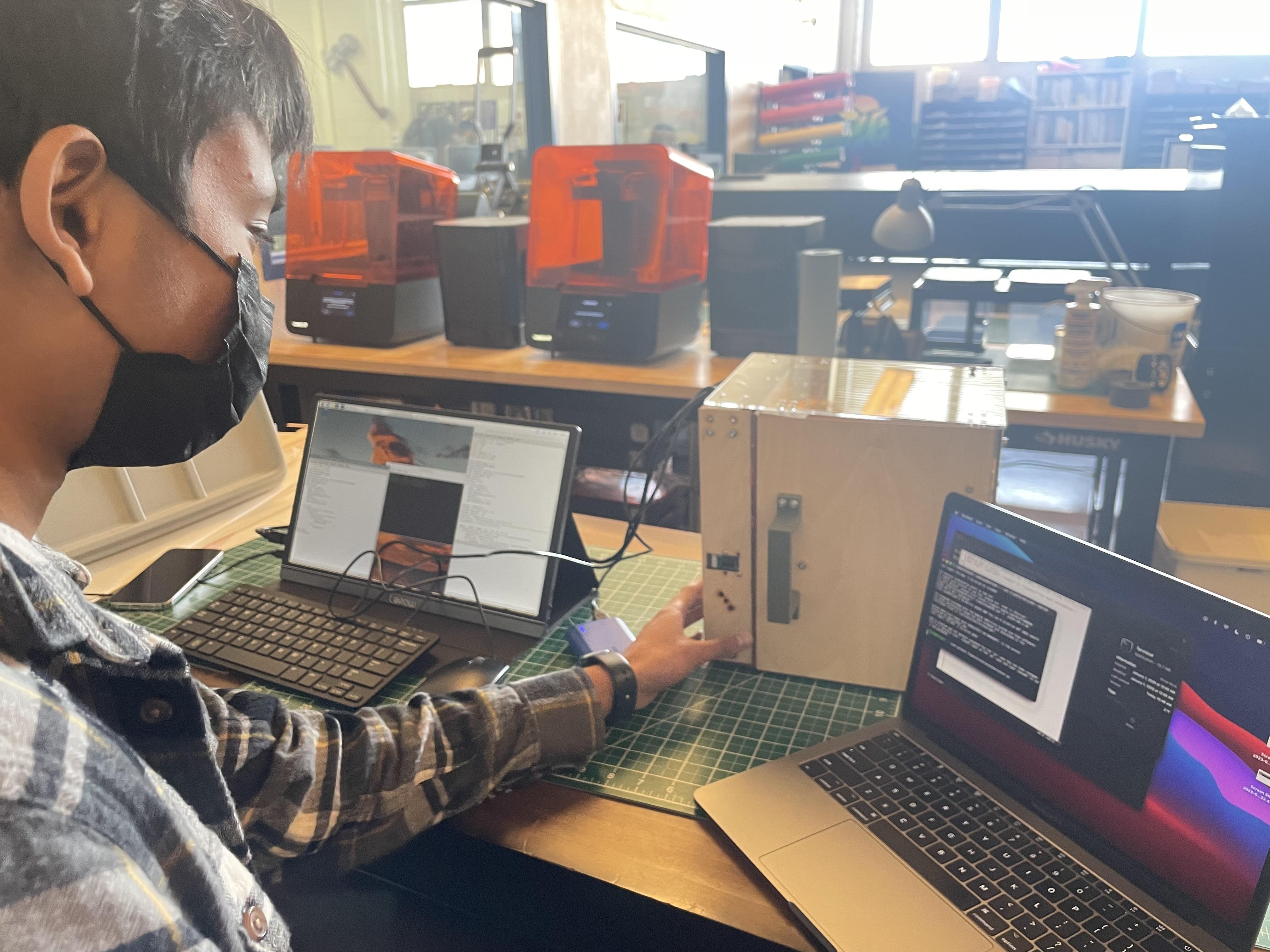 Face Recognition Lock Box