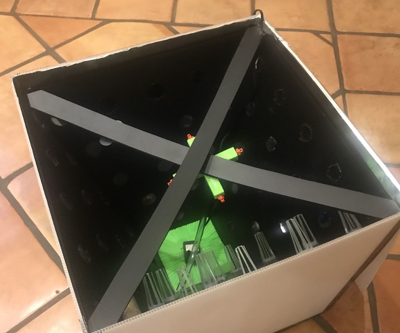 Aeroponics in Space - High School Category