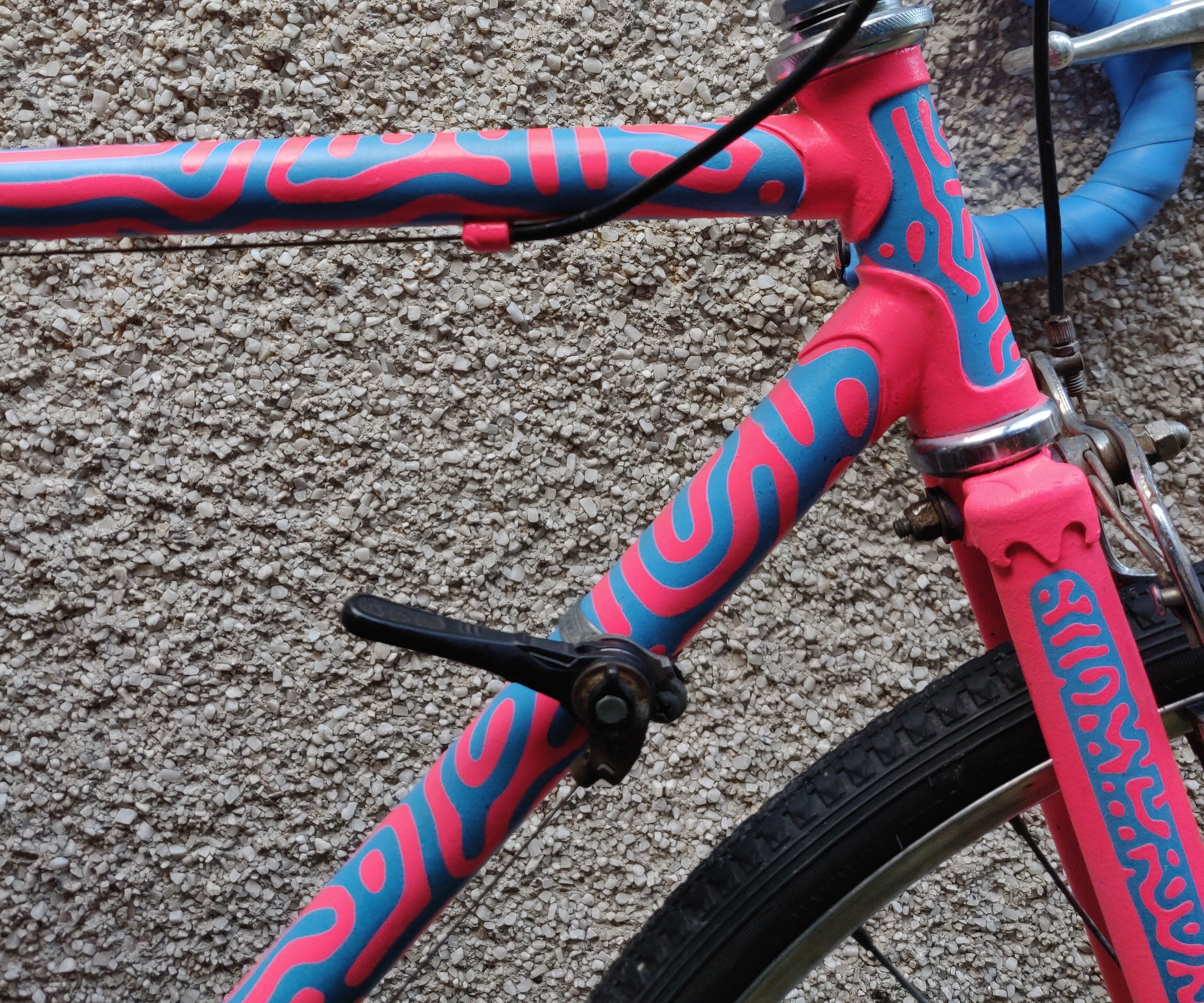 Generative Art Bike Paint Job