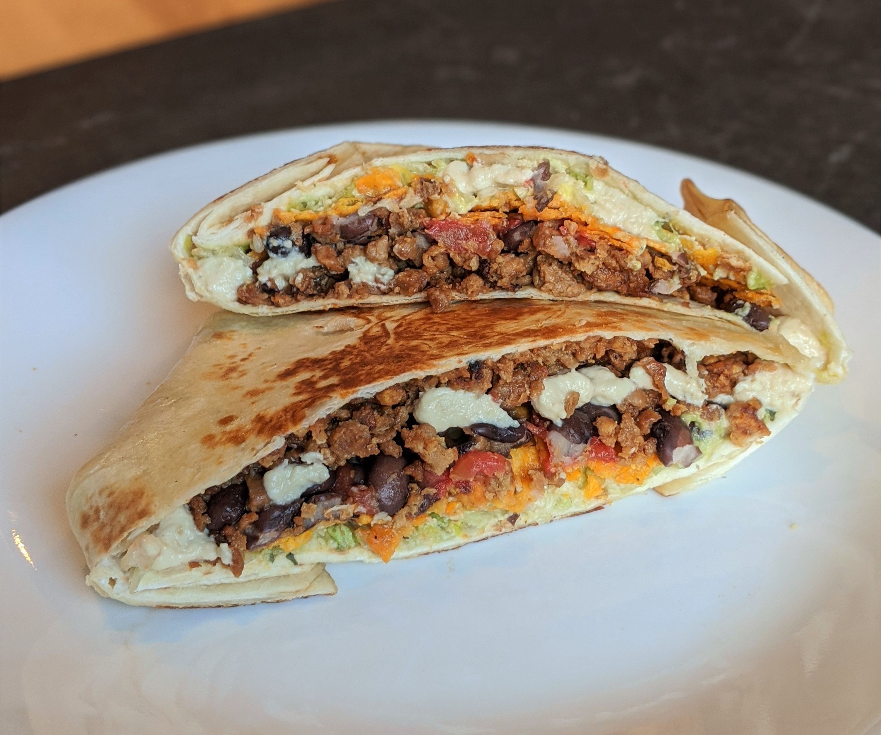 Vegan Crunchwrap Supremes