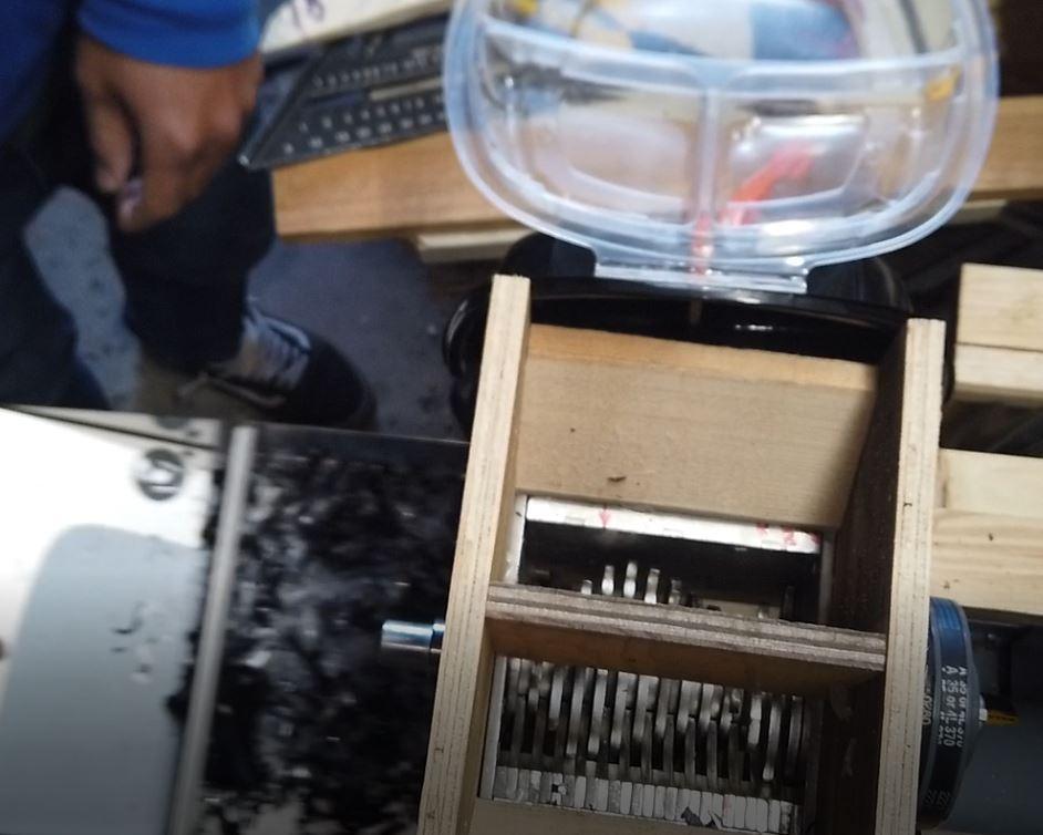 Plastic Shredder Cart 