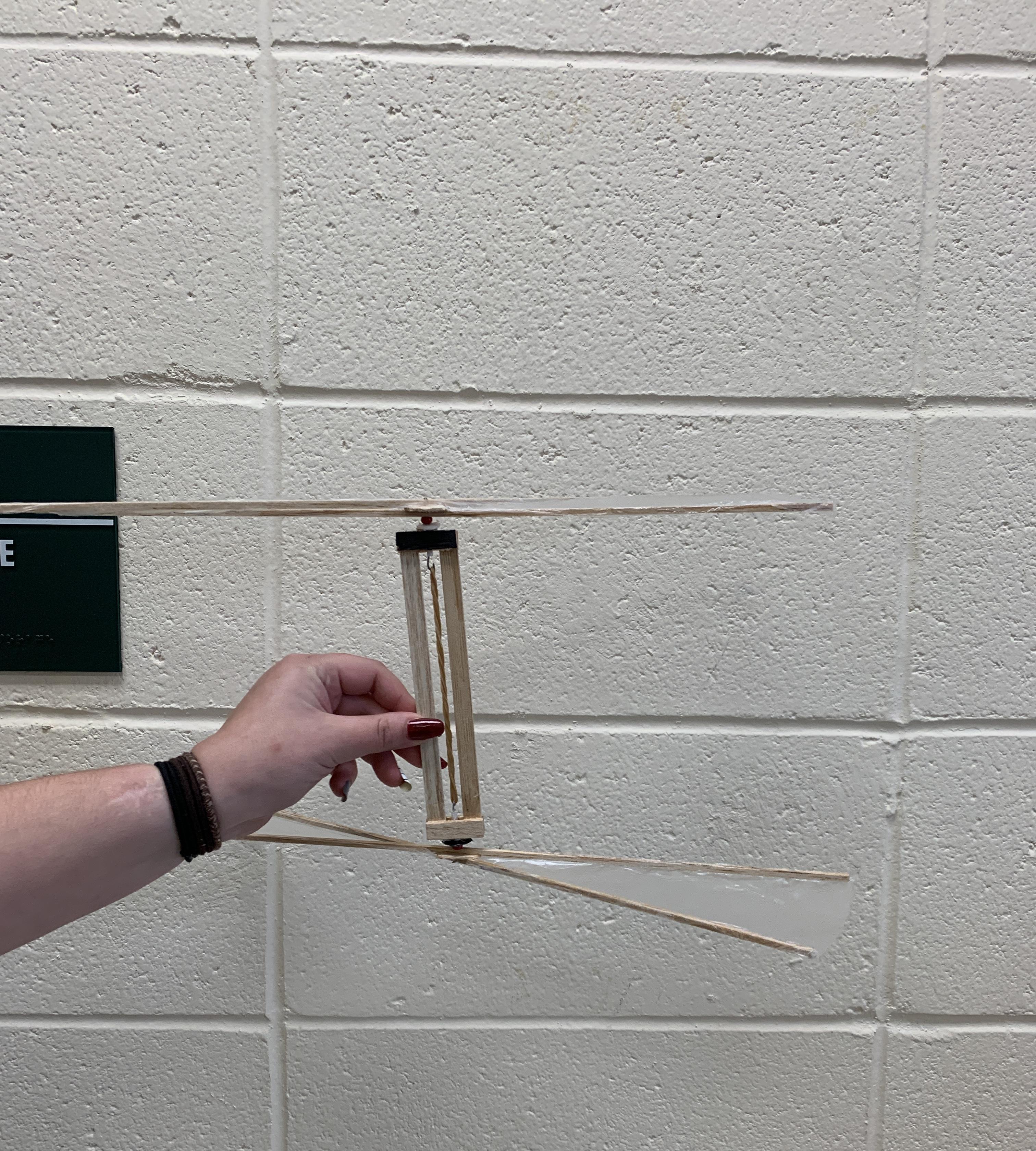 How to Make a Rubber Band Powered Helicopter