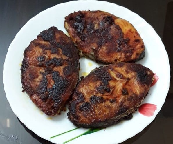 Spicy Kerala King Fish Fry