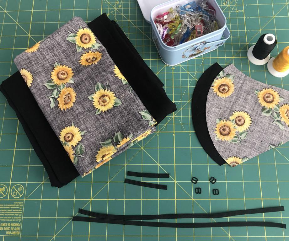 DIY Adjustable Cotton Masks