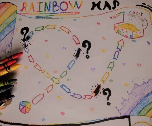 EASY Rainbow Map! ( GAME )
