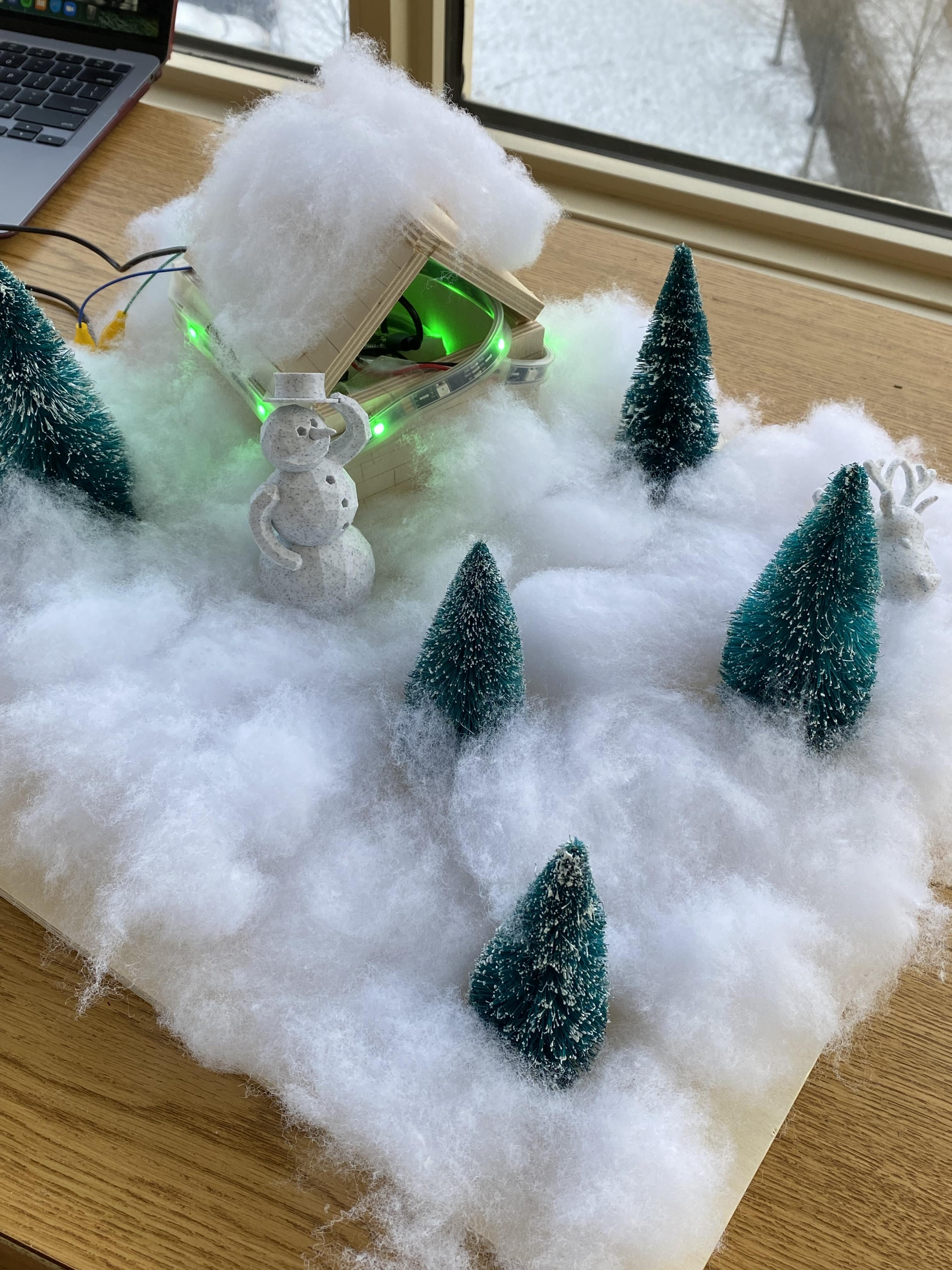 Interactive Christmas Diorama