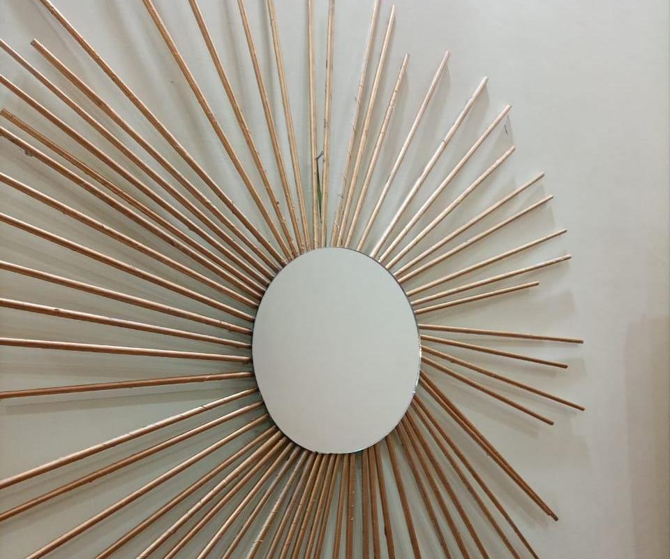 Sun Mirror Decoration Piece