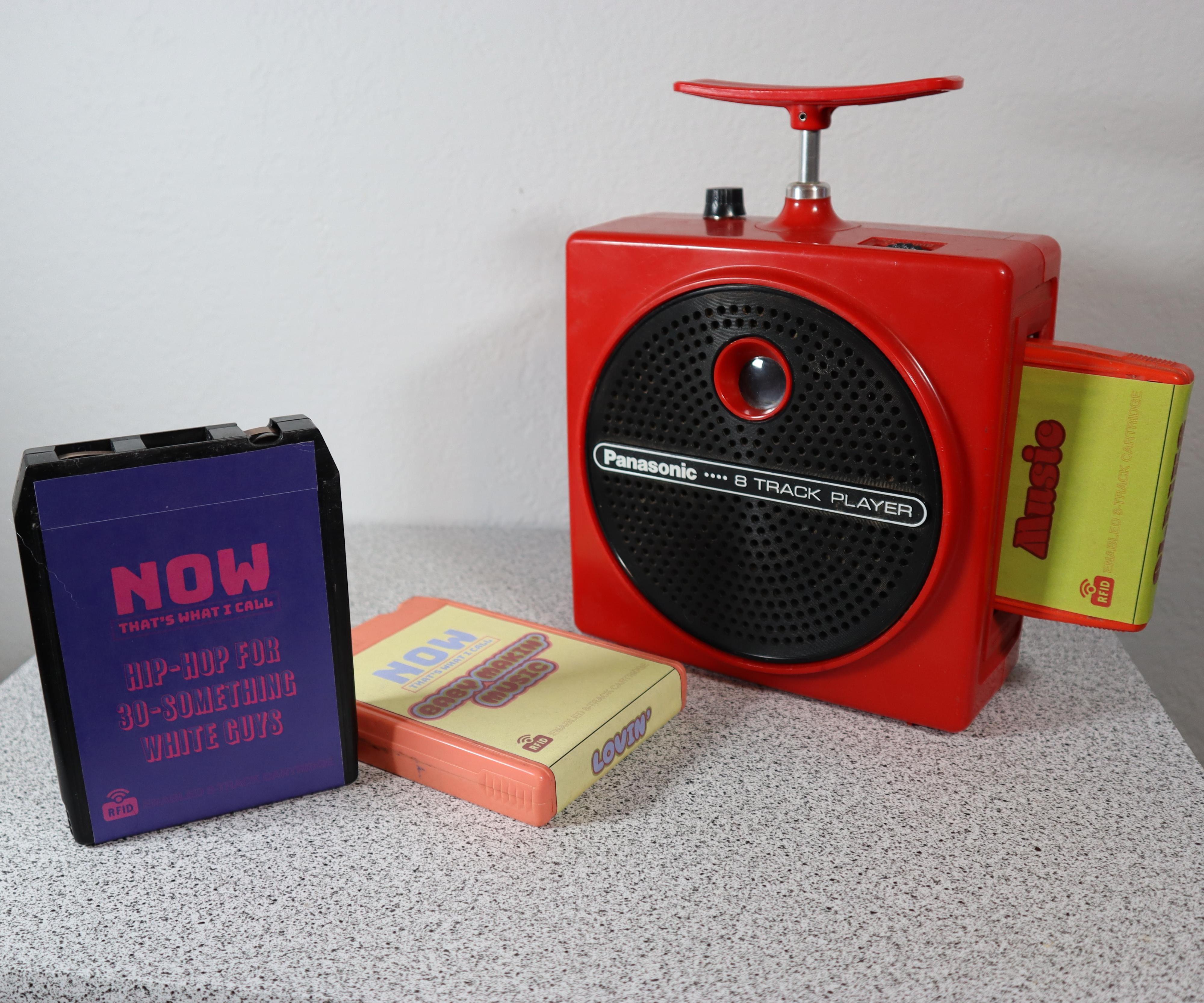KaboomBox - an RFID 8-Track Player