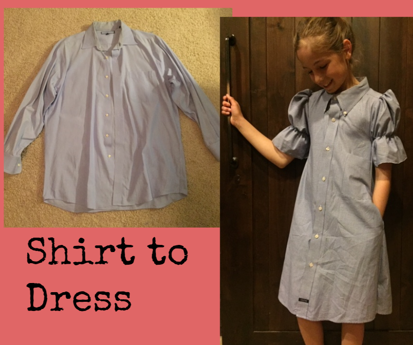 Shirt to Dress