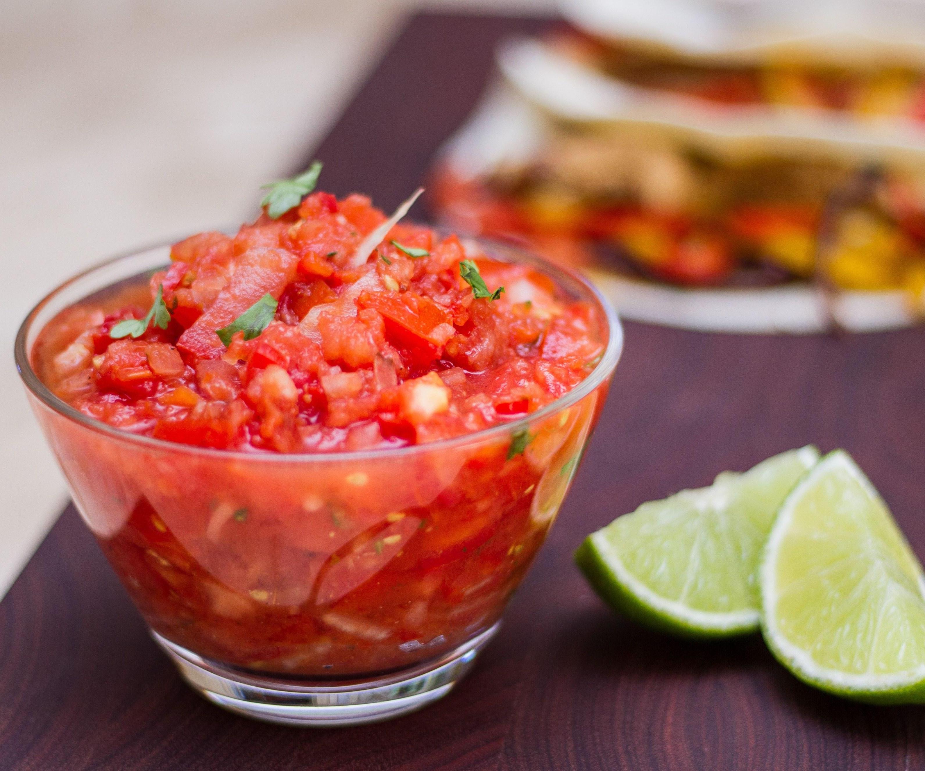 Fresh Tomato Salsa (Pico De Gallo)