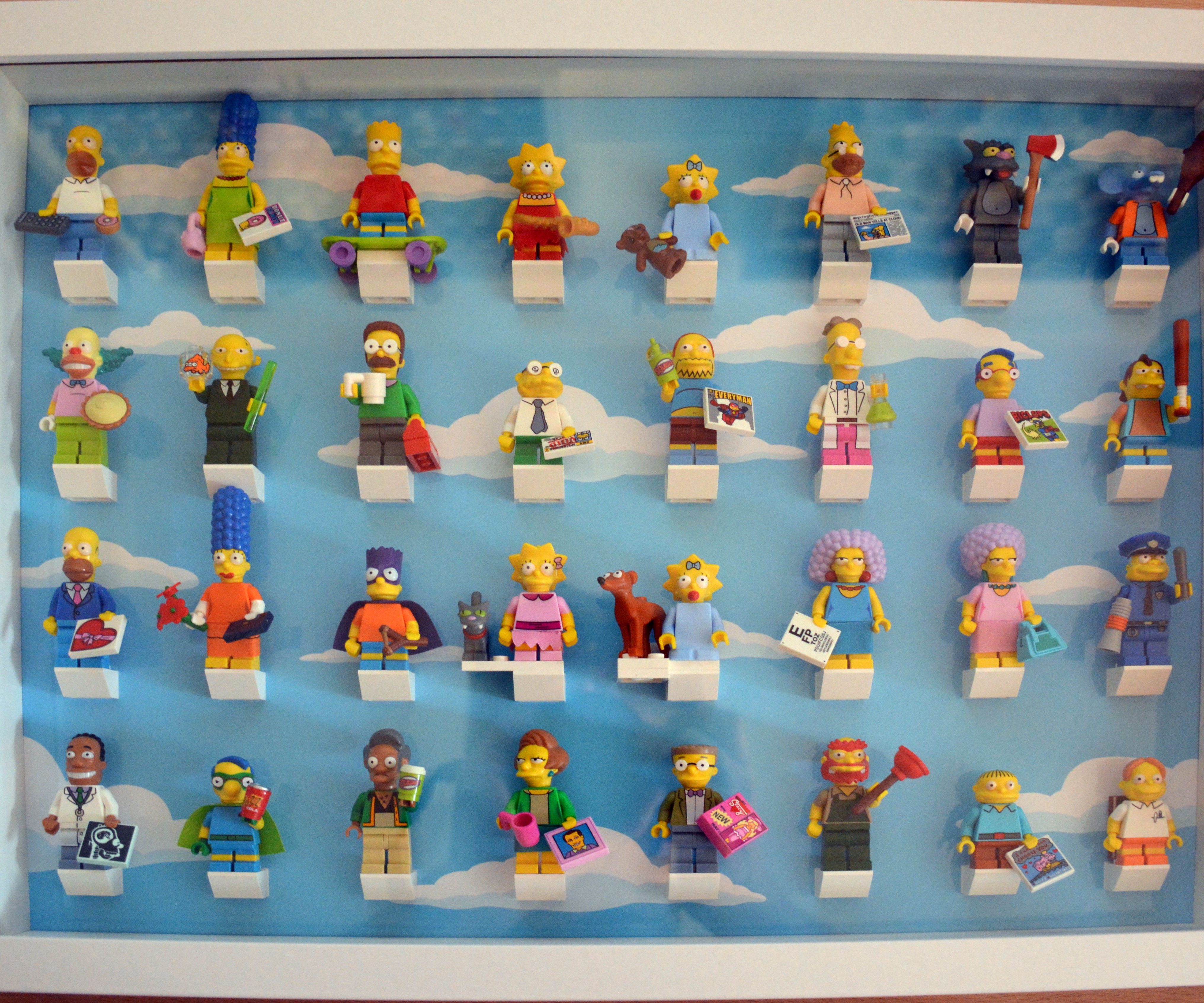 Store your LEGO Minifigures (Simpson Version)