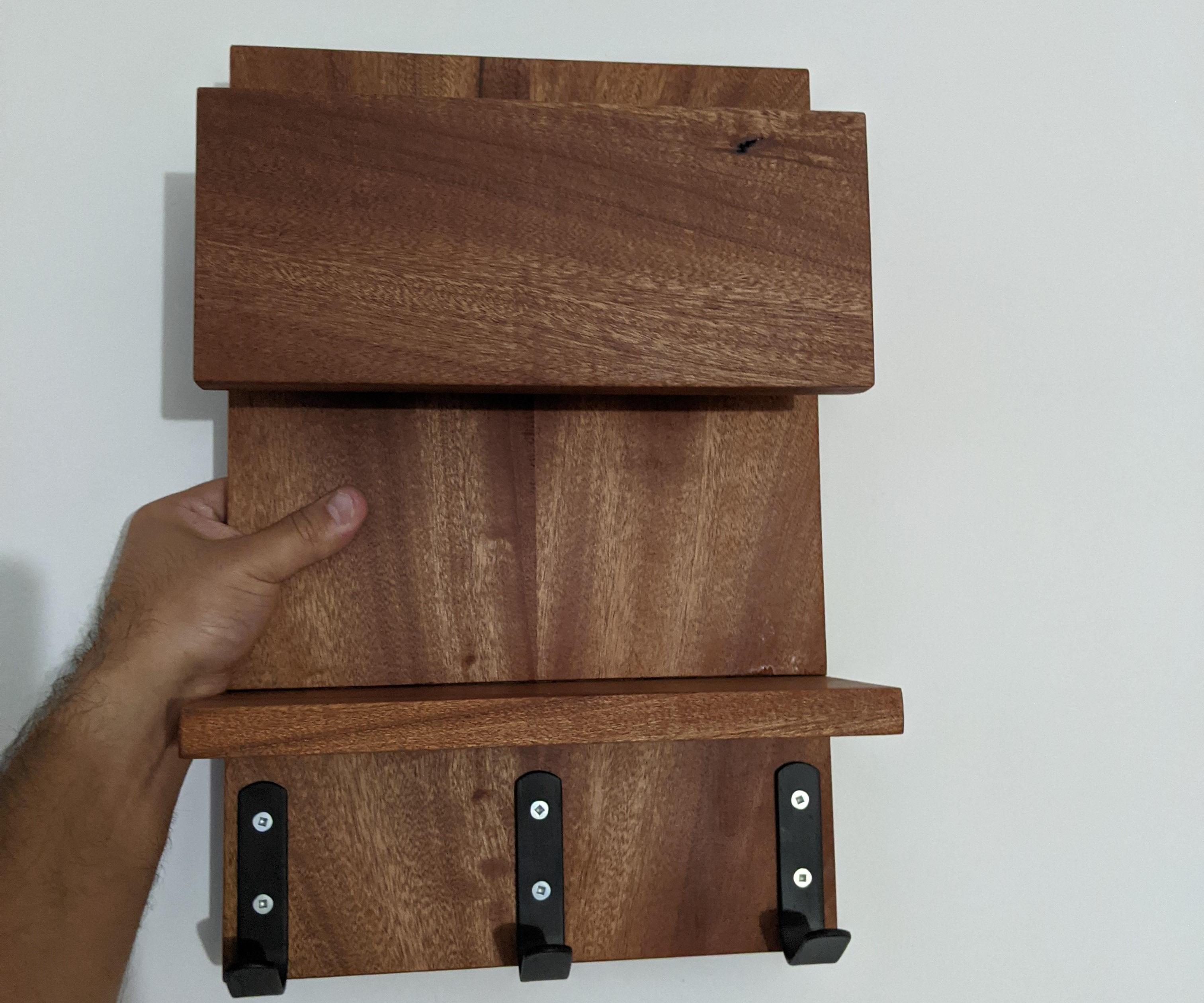 Entryway EDC Shelf W/ Letter Slot