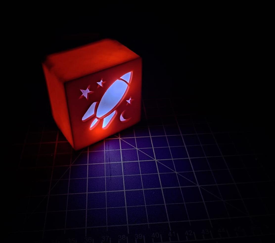 Rocket Night Lamp