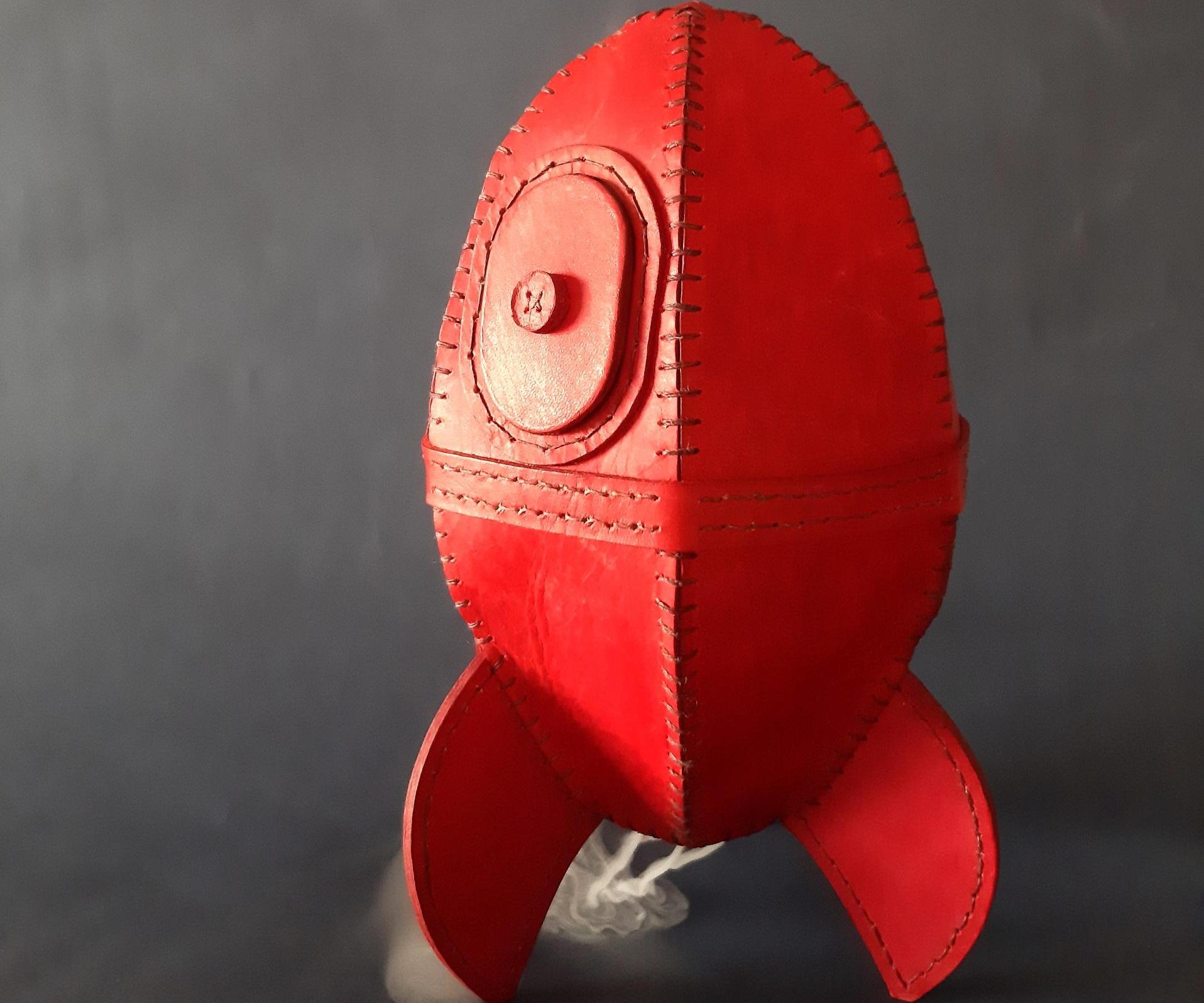 Leather Rocket Backflow Incense Burner