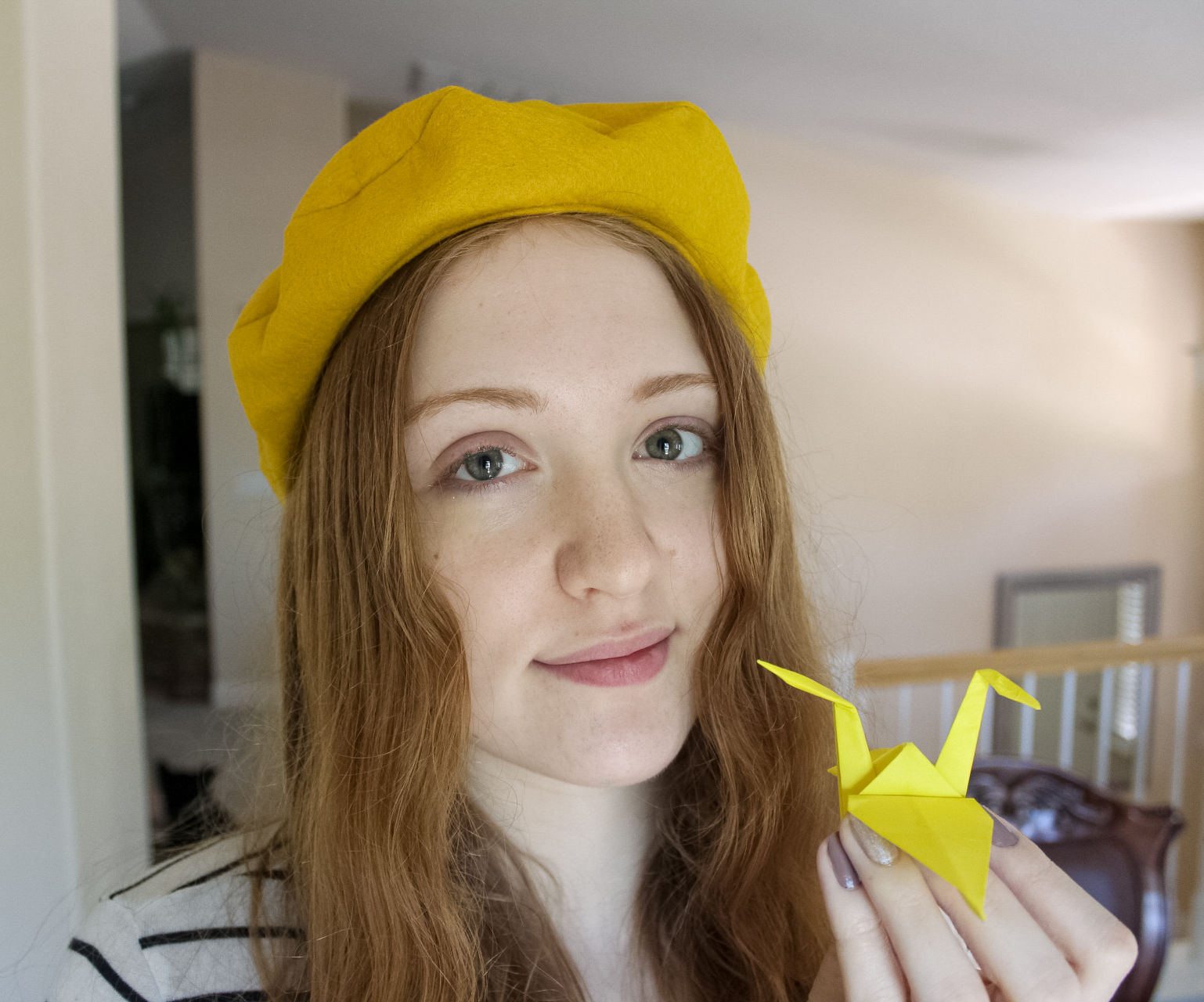 Lemon Yellow Beret!