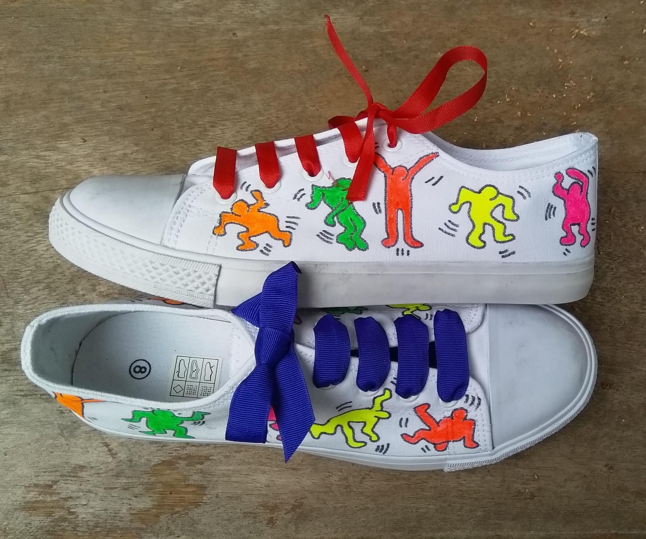 Pop Art Canvas Shoes
