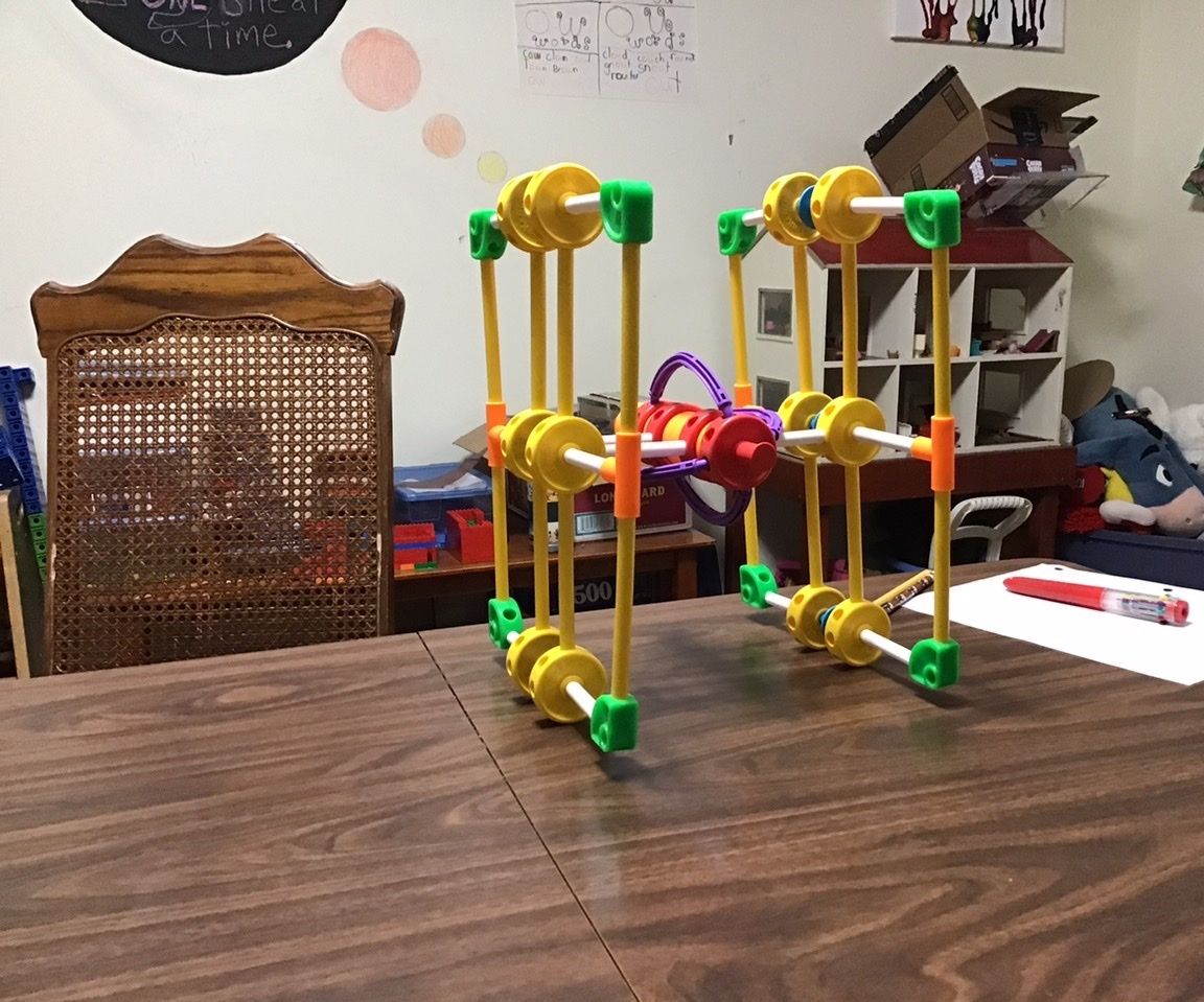 Tinkertoy Tie Fighter